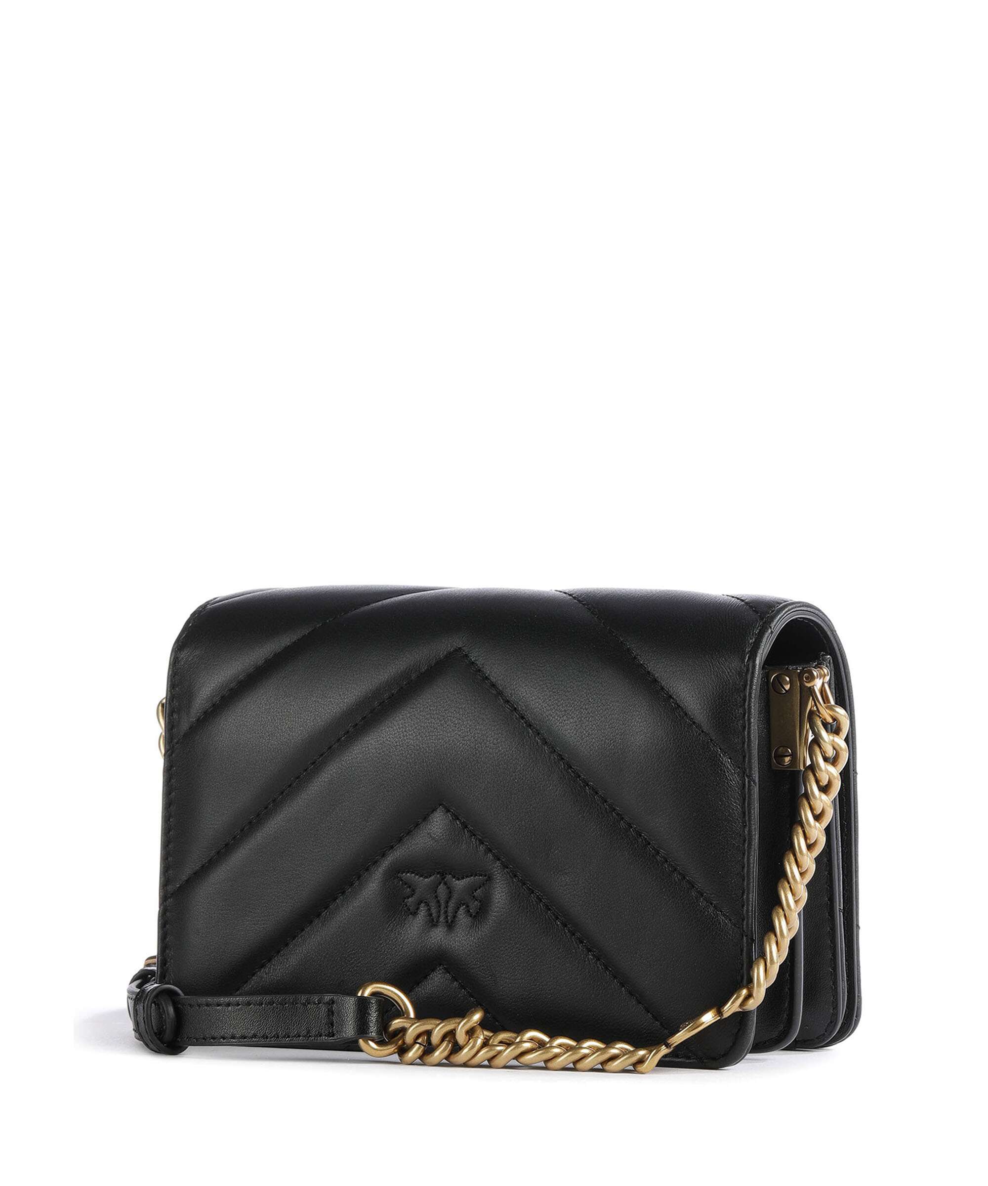 Pinko Love Click Mini Crossbody bag nero/antique gold - Image 2