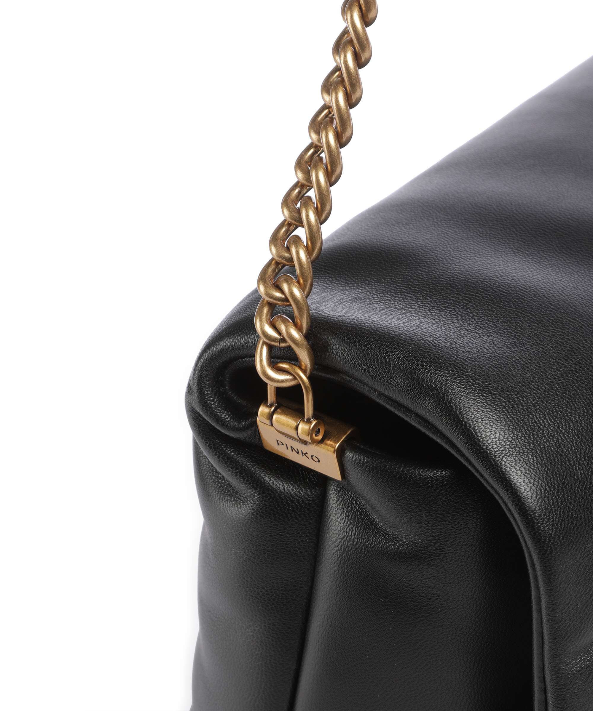 Pinko Love Click Puff Classic Crossbody bag nero/antique gold - Image 4