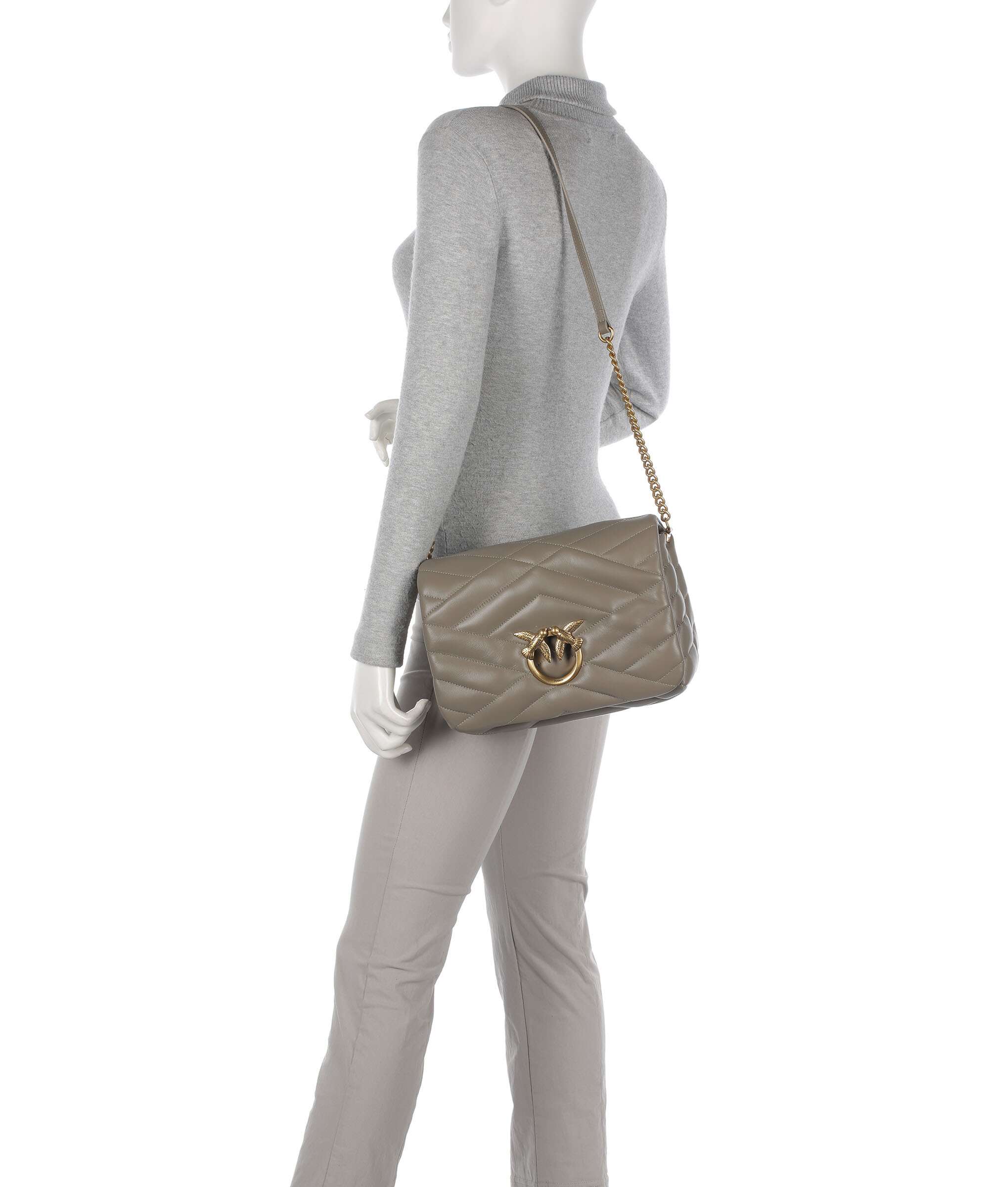 Pinko Love Click Puff Classic Crossbody bag noce - Image 3