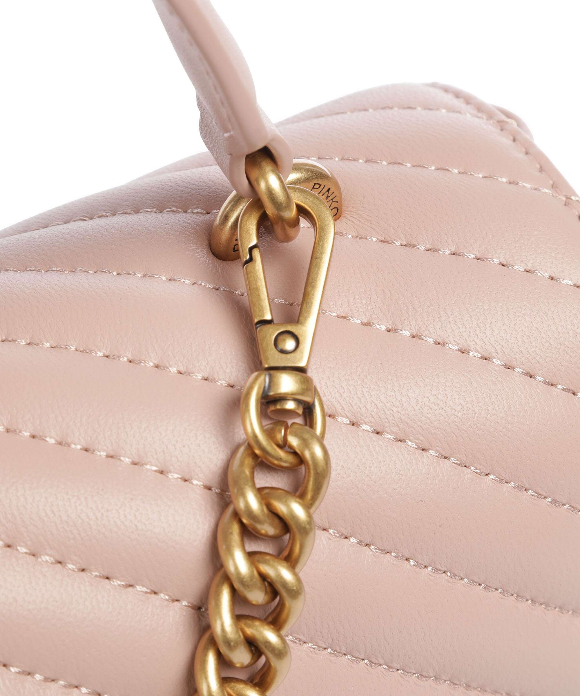 Pinko Love Lady Puff Classic Handbag cipria - Image 5
