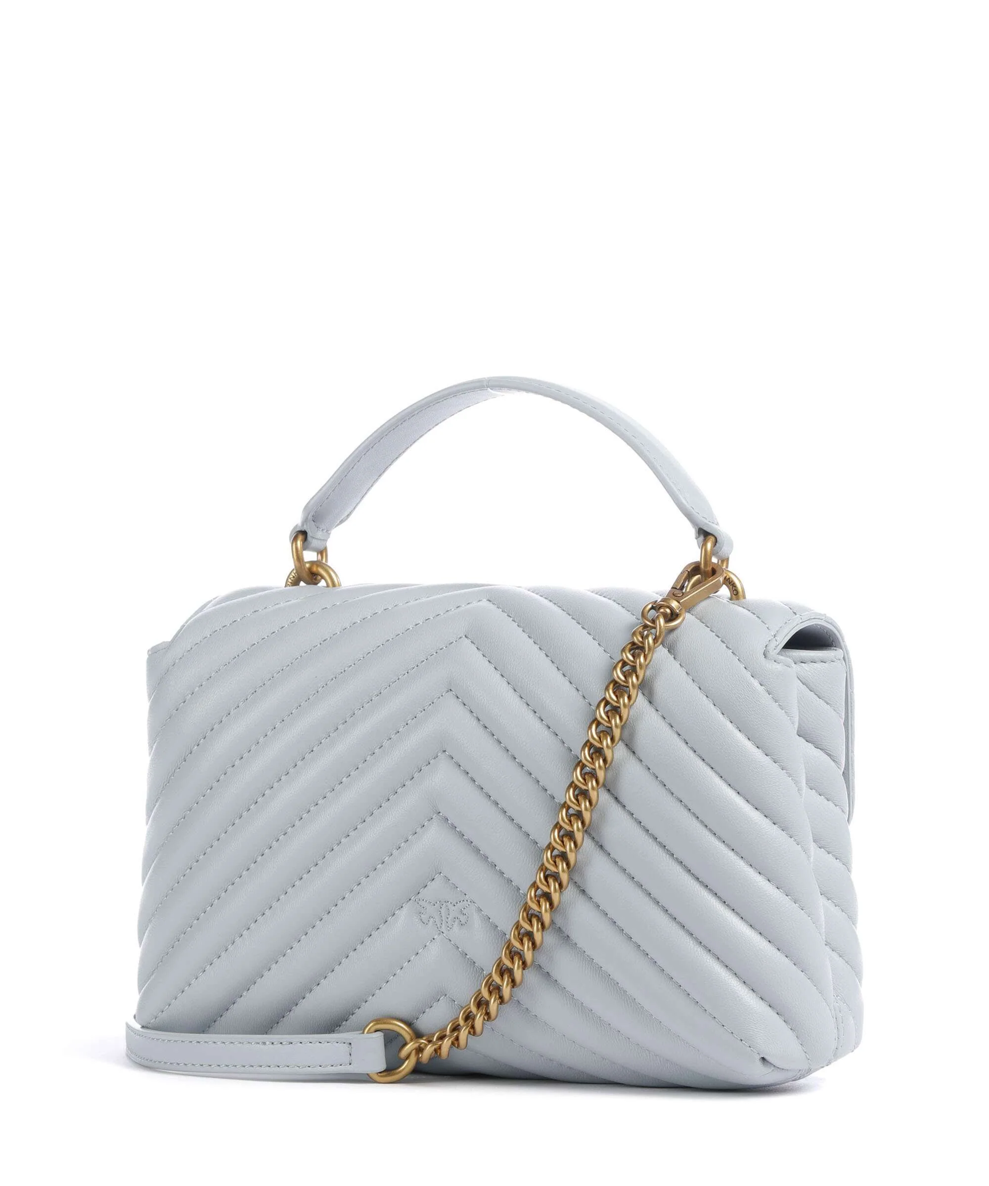 Pinko Love Lady Puff Mini Handbag azzurro celeste/antique gold - Image 2