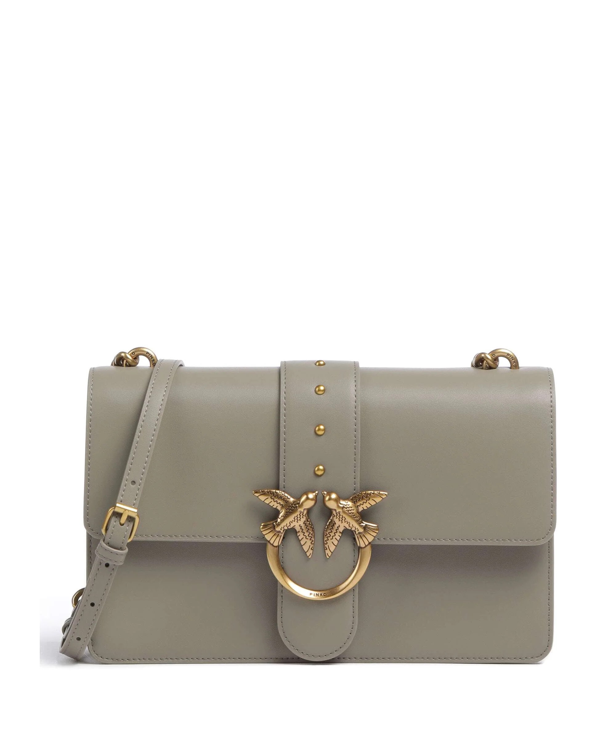 Pinko Love One Classic Crossbody bag noce/antique gold