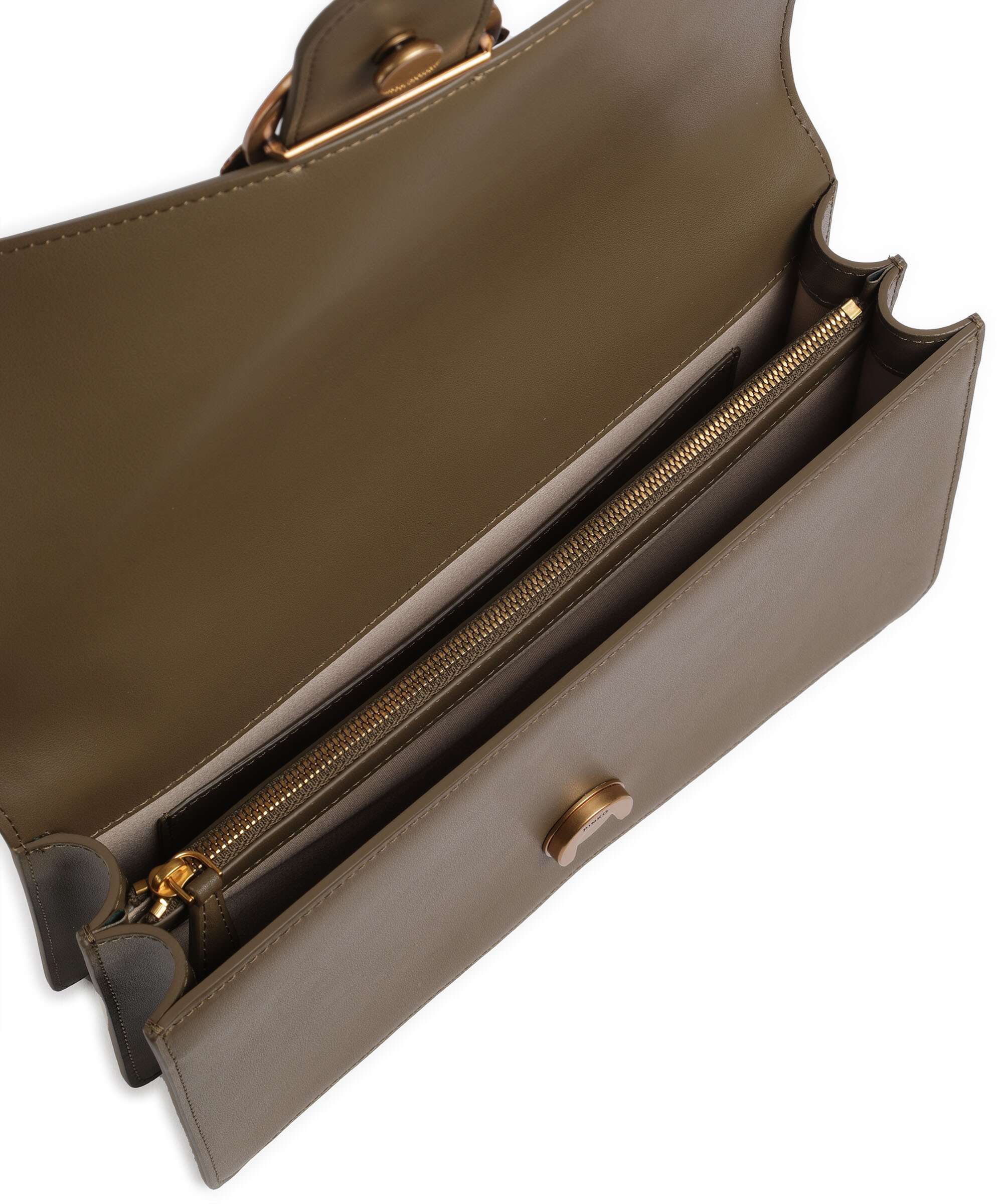 Pinko Love One Classic Crossbody bag scricciolo/antique gold - Image 6