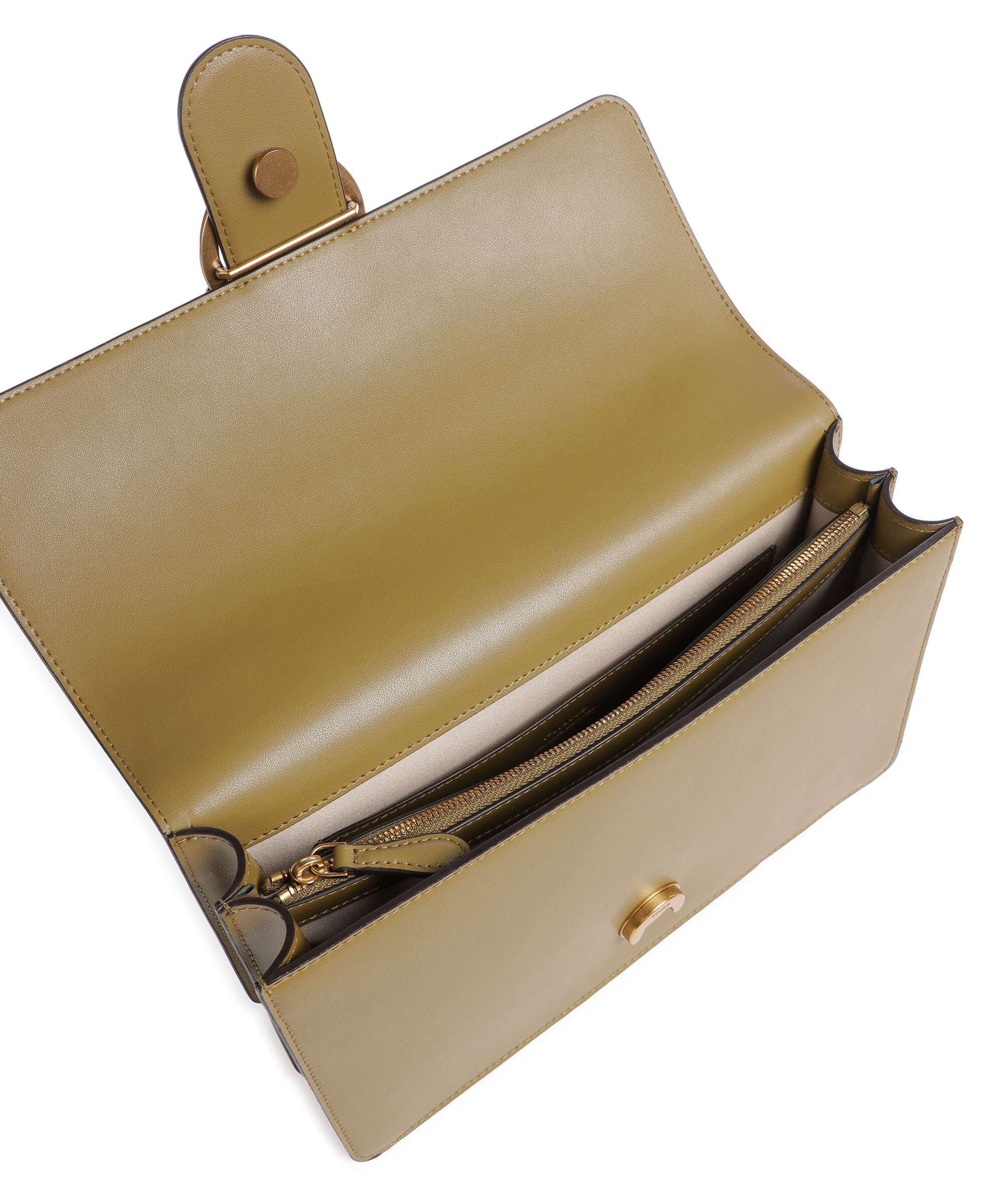 Pinko Love One Classic Crossbody bag verde canguro/antique gold - Image 6