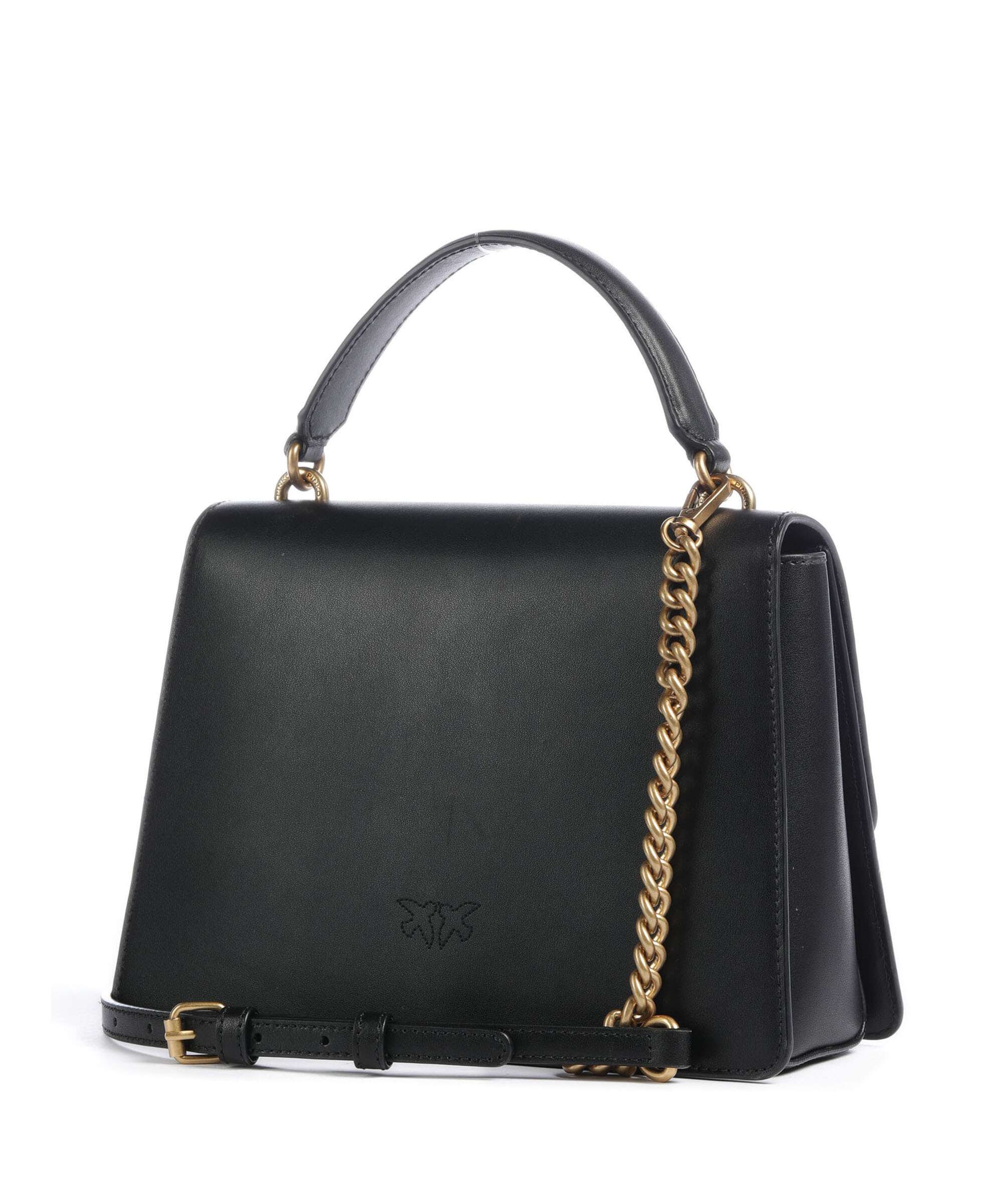 Pinko Love One Classic Handbag nero/antique gold - Image 2