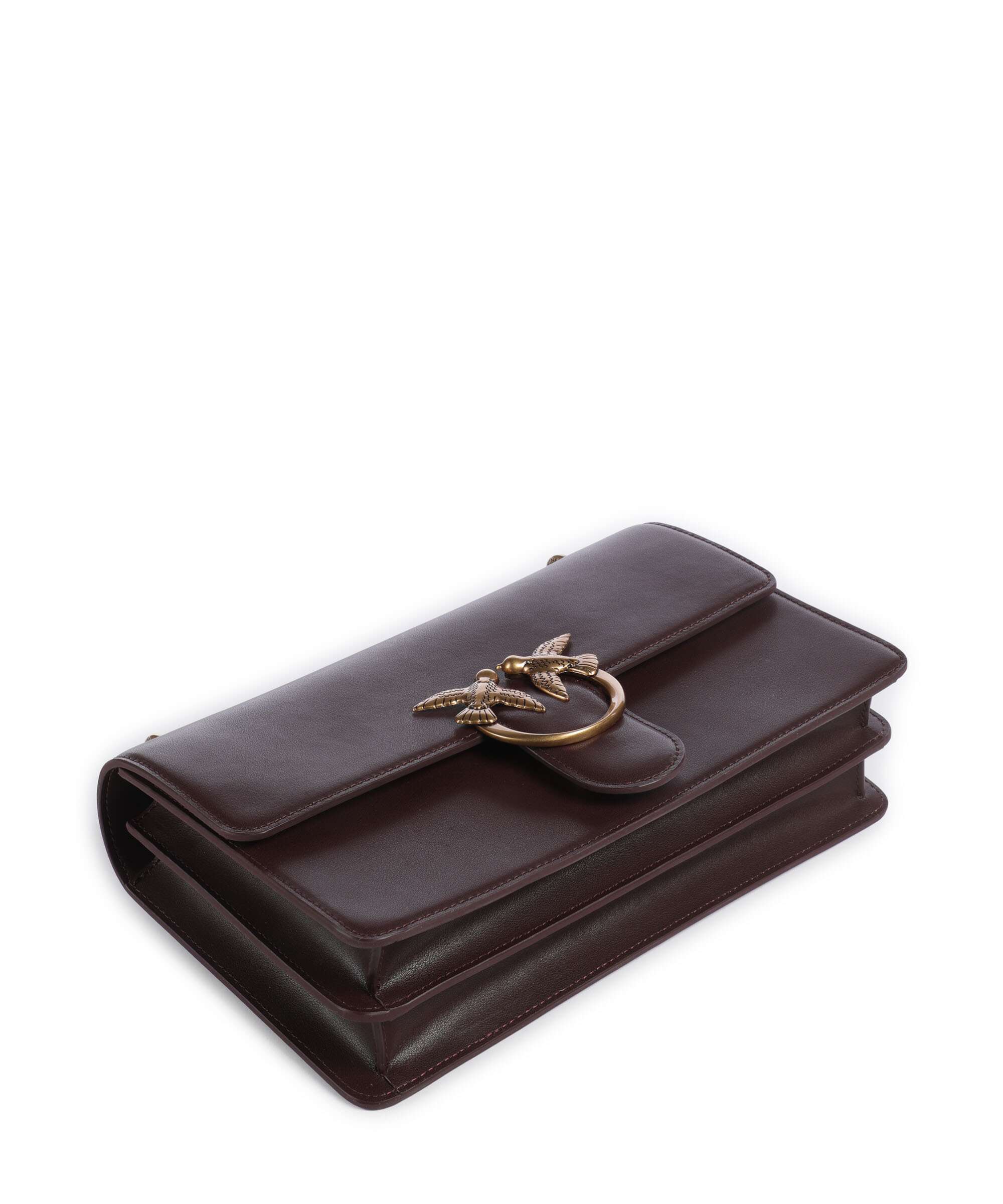 Pinko Love One Classic Shoulder bag uva di catawba/antique gold - Image 6