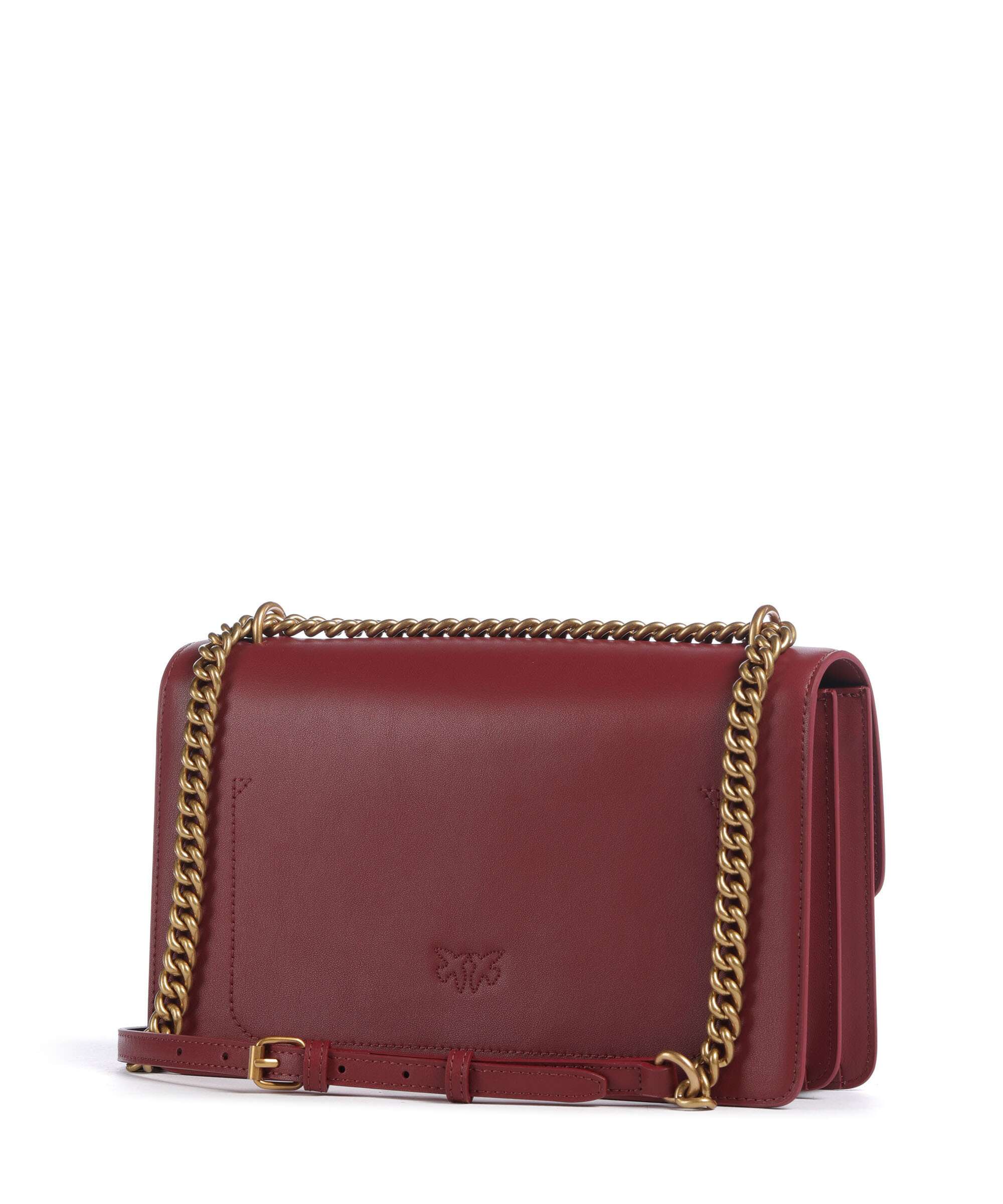 Pinko Love One Classic Shoulder bag bordeaux merlot/antique gold - Image 2