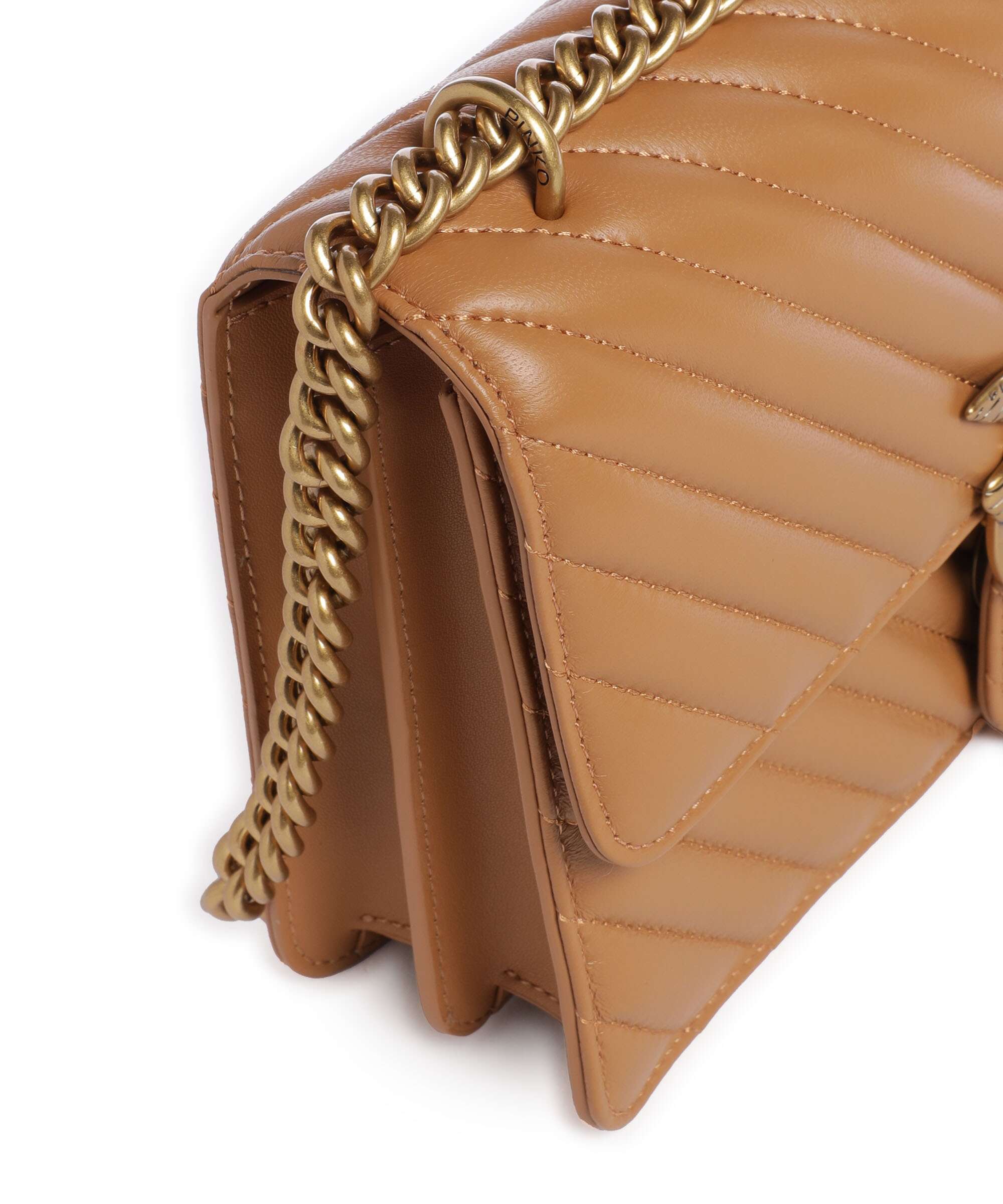 Pinko Love One Classic Shoulder bag torrone/antique gold - Image 5