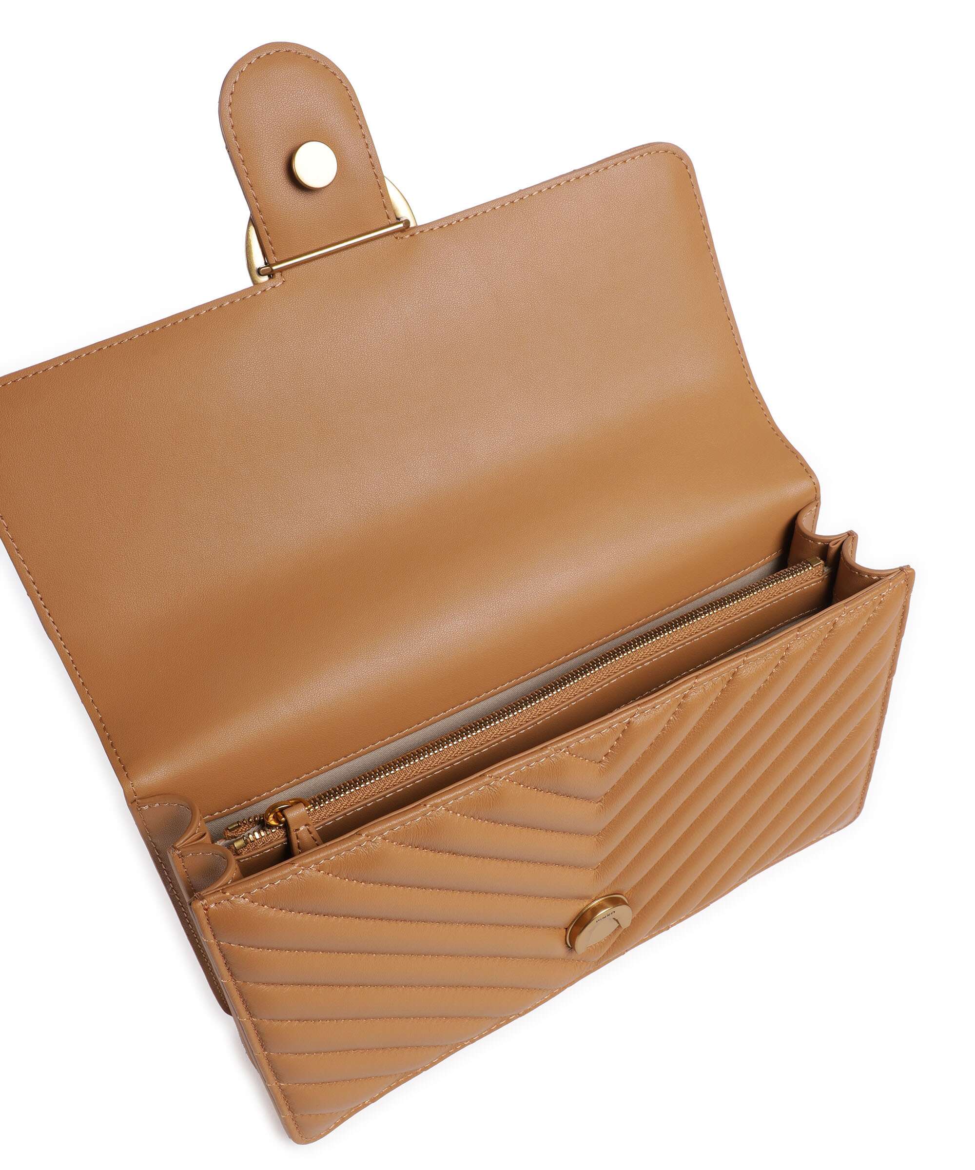Pinko Love One Classic Shoulder bag torrone/antique gold - Image 7