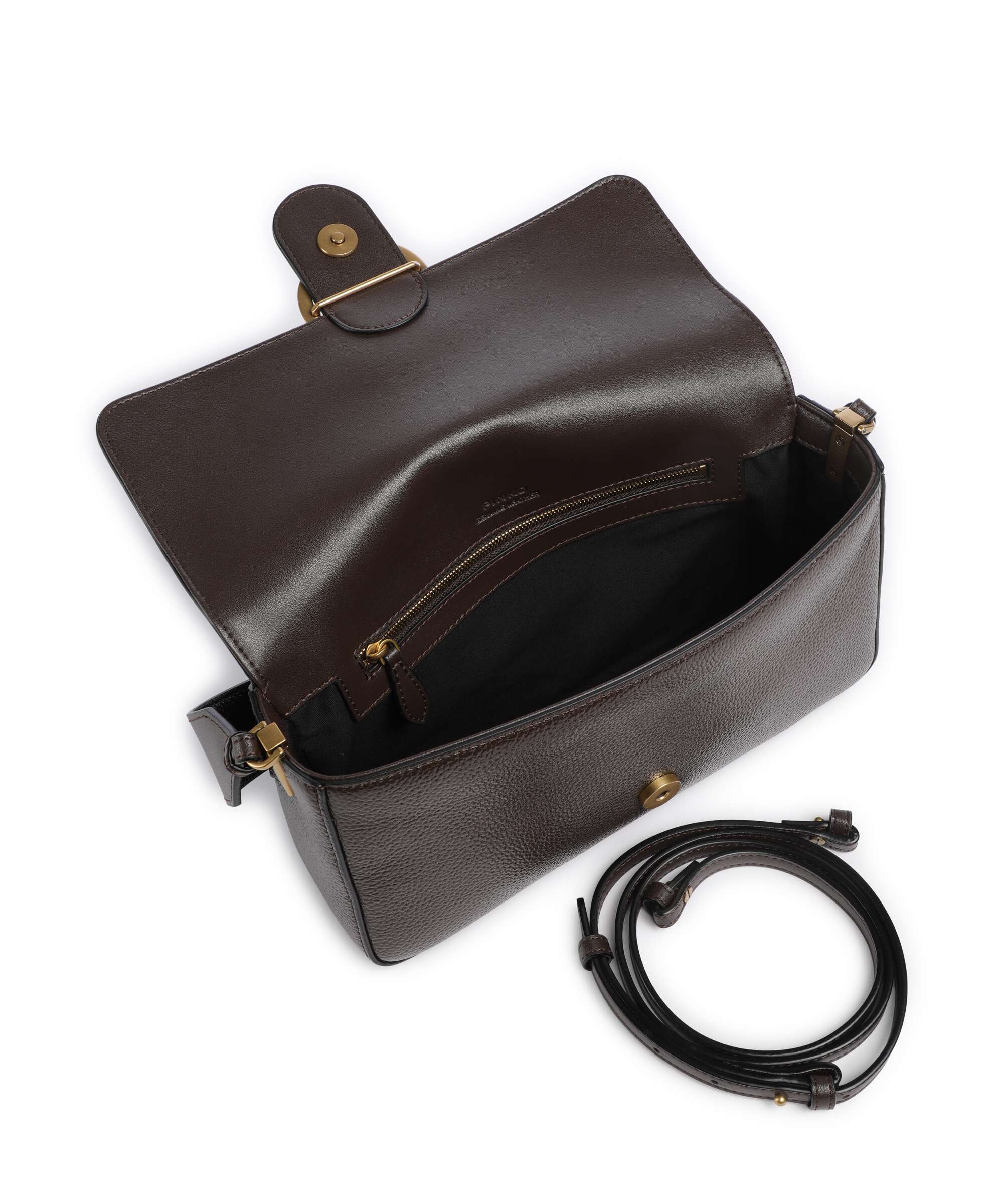 Pinko Love One Classic Slouchy Shoulder bag marrone/chicco di caffe/antique - Image 5