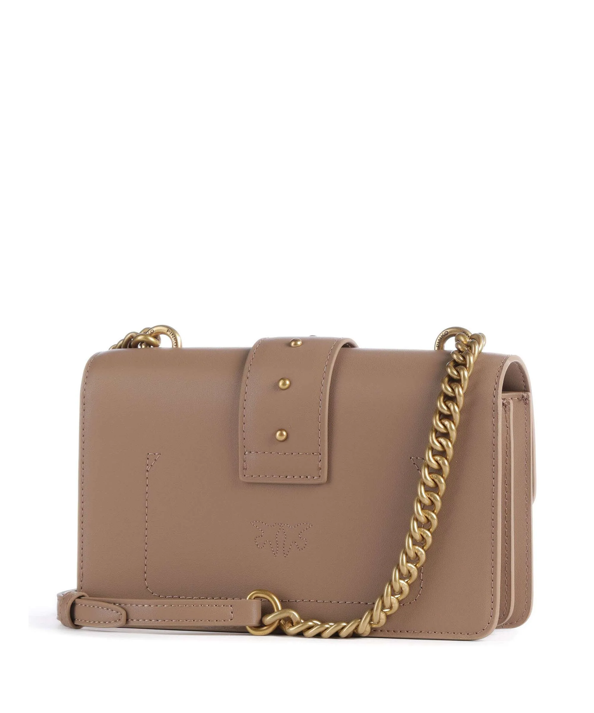 Pinko Love One Mini Crossbody bag biscotto zenzero - Image 2