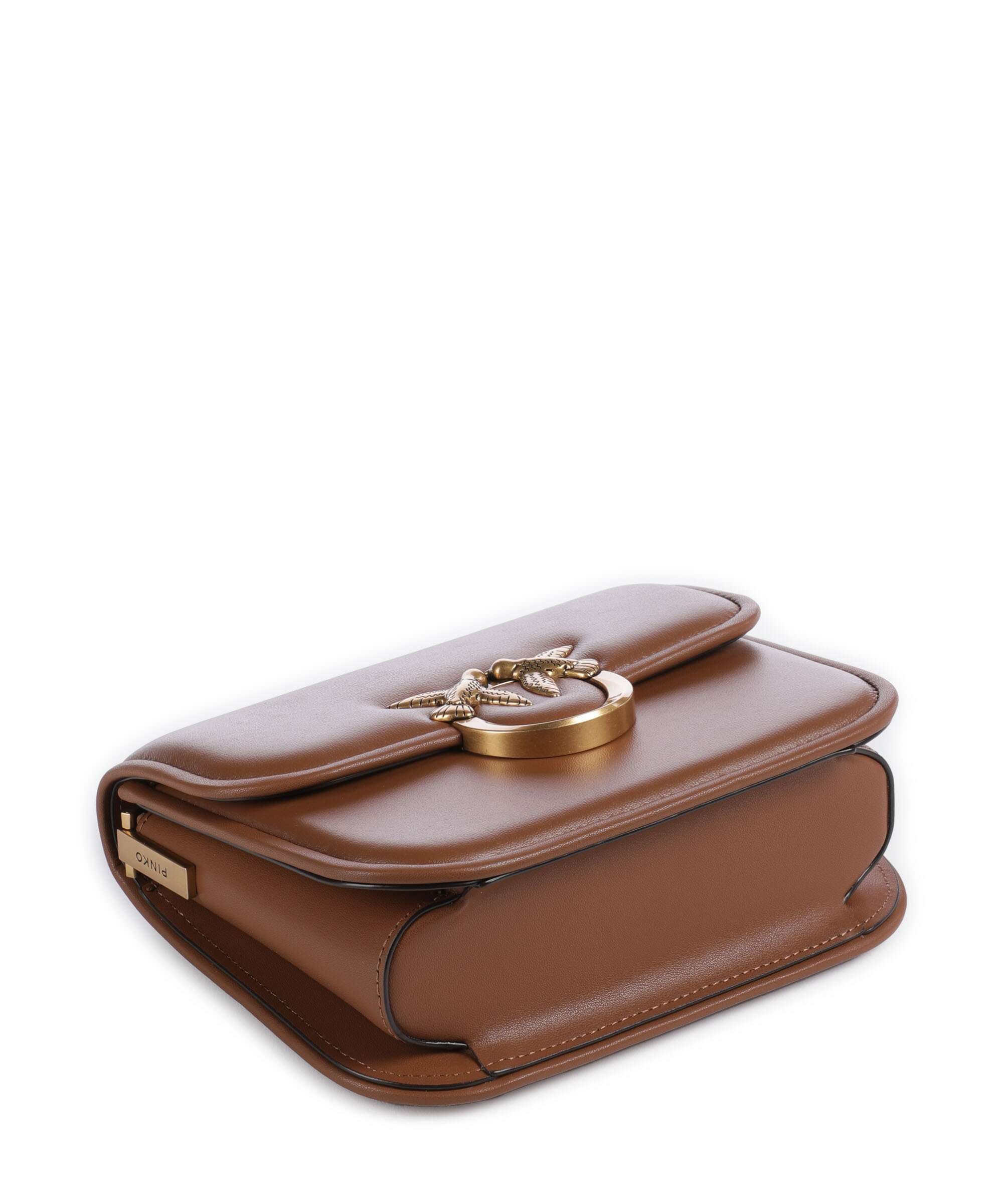 Pinko Love One Mini Crossbody bag marrone/leone/antique gold - Image 5