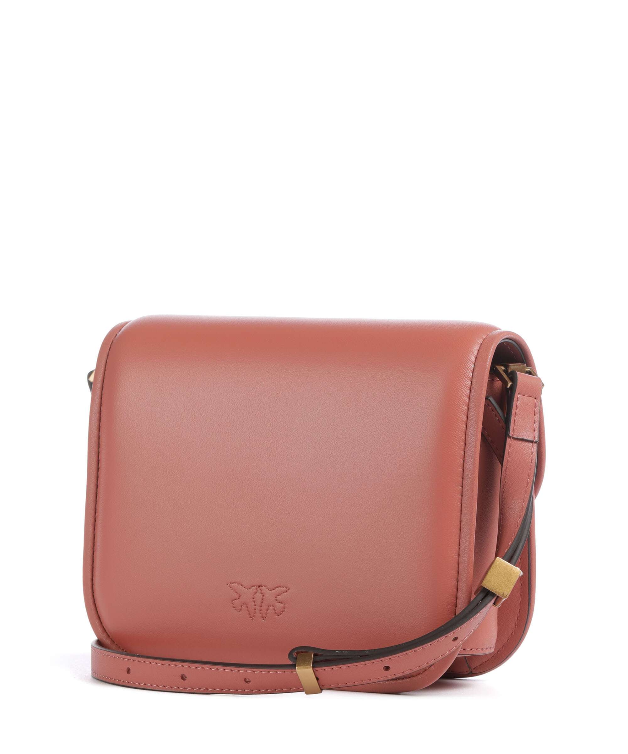 Pinko Love One Mini Crossbody bag marrone aragona/antique gold - Image 2