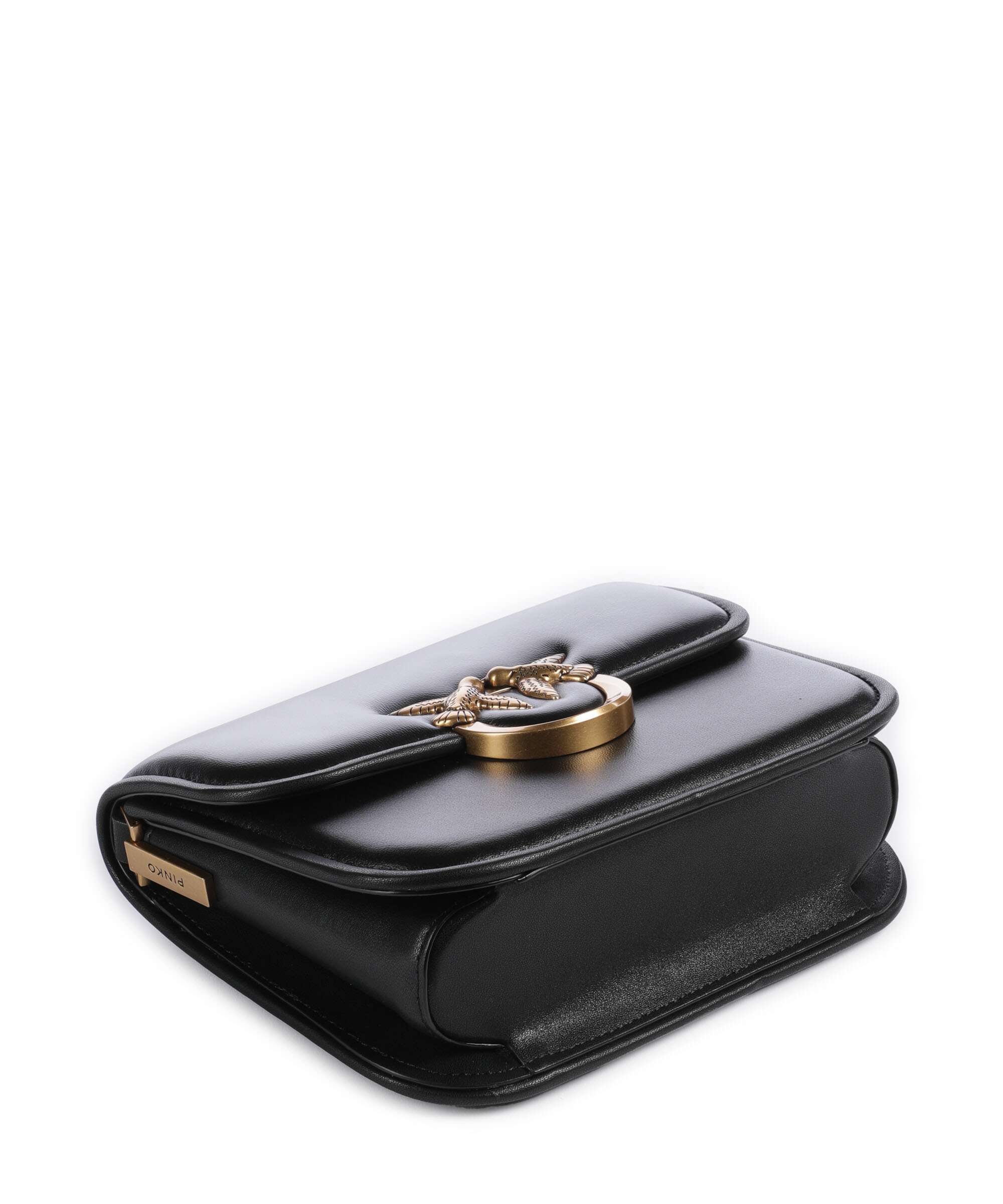 Pinko Love One Mini Crossbody bag nero/antique gold - Image 5