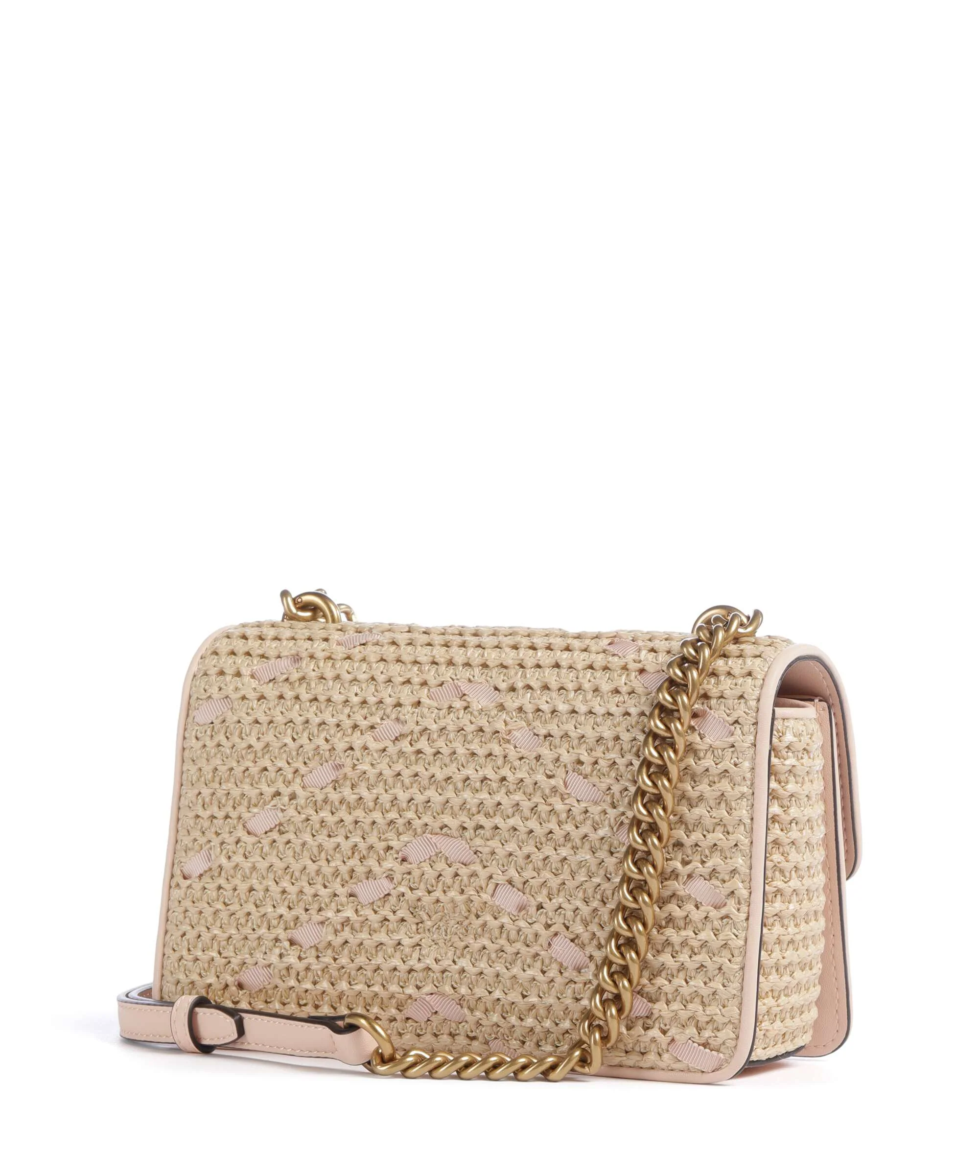 Pinko Love One Mini Crossbody bag paglia/rosa/antique gold - Image 2