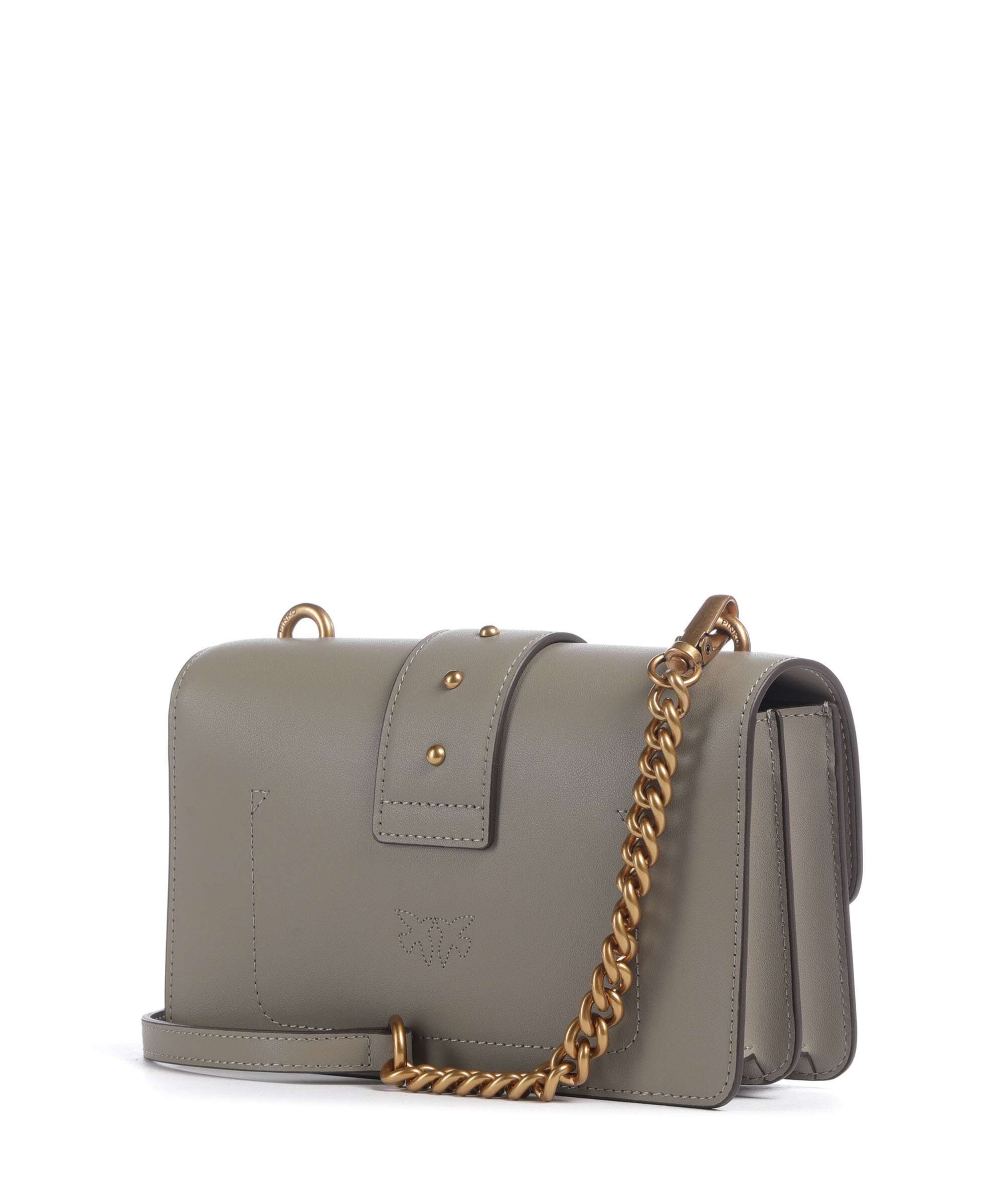 Pinko Love One Mini Crossbody bag noce/antique gold - Image 2