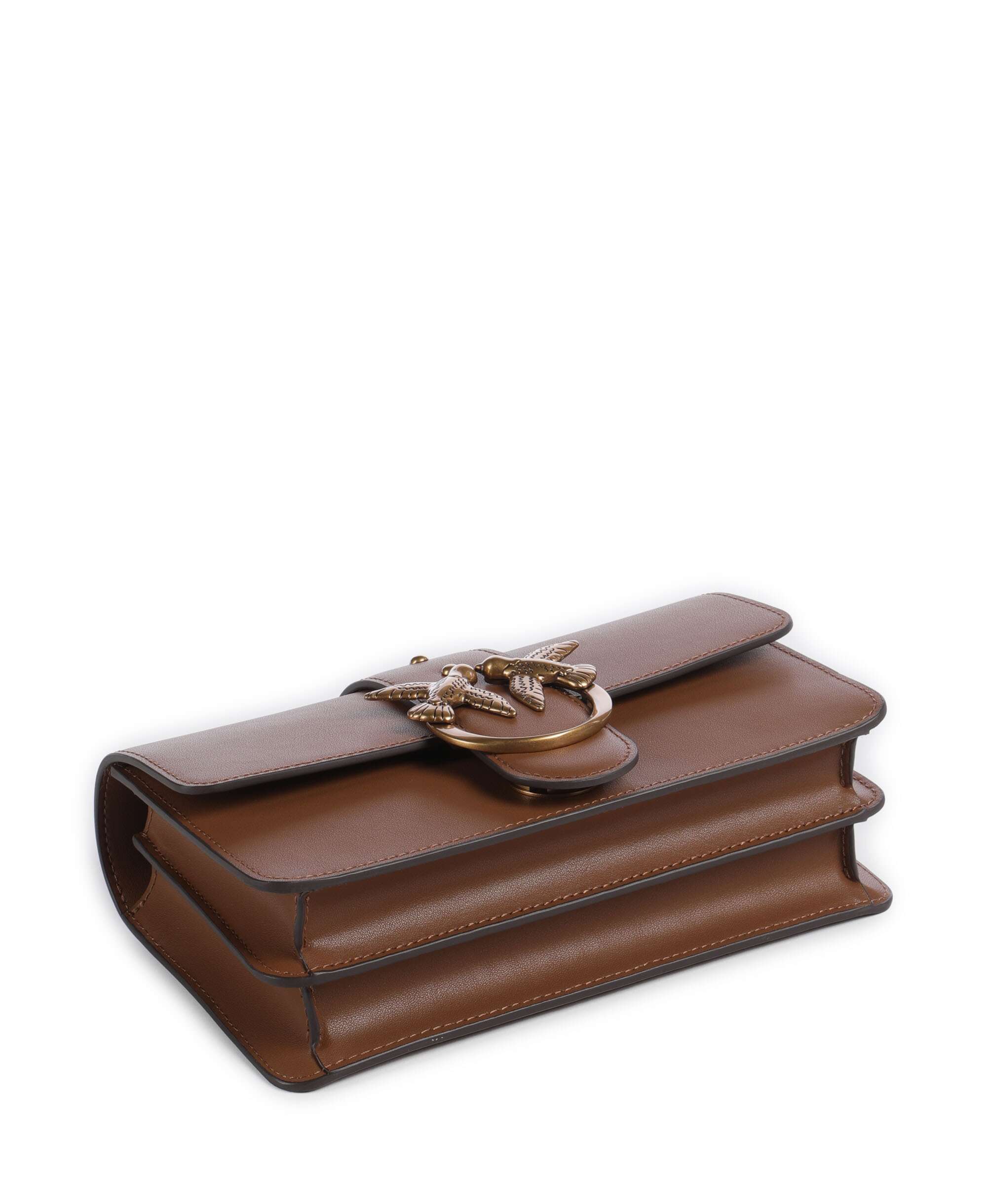 Pinko Love One Mini Crossbody bag marrone/leone/antique gold - Image 5