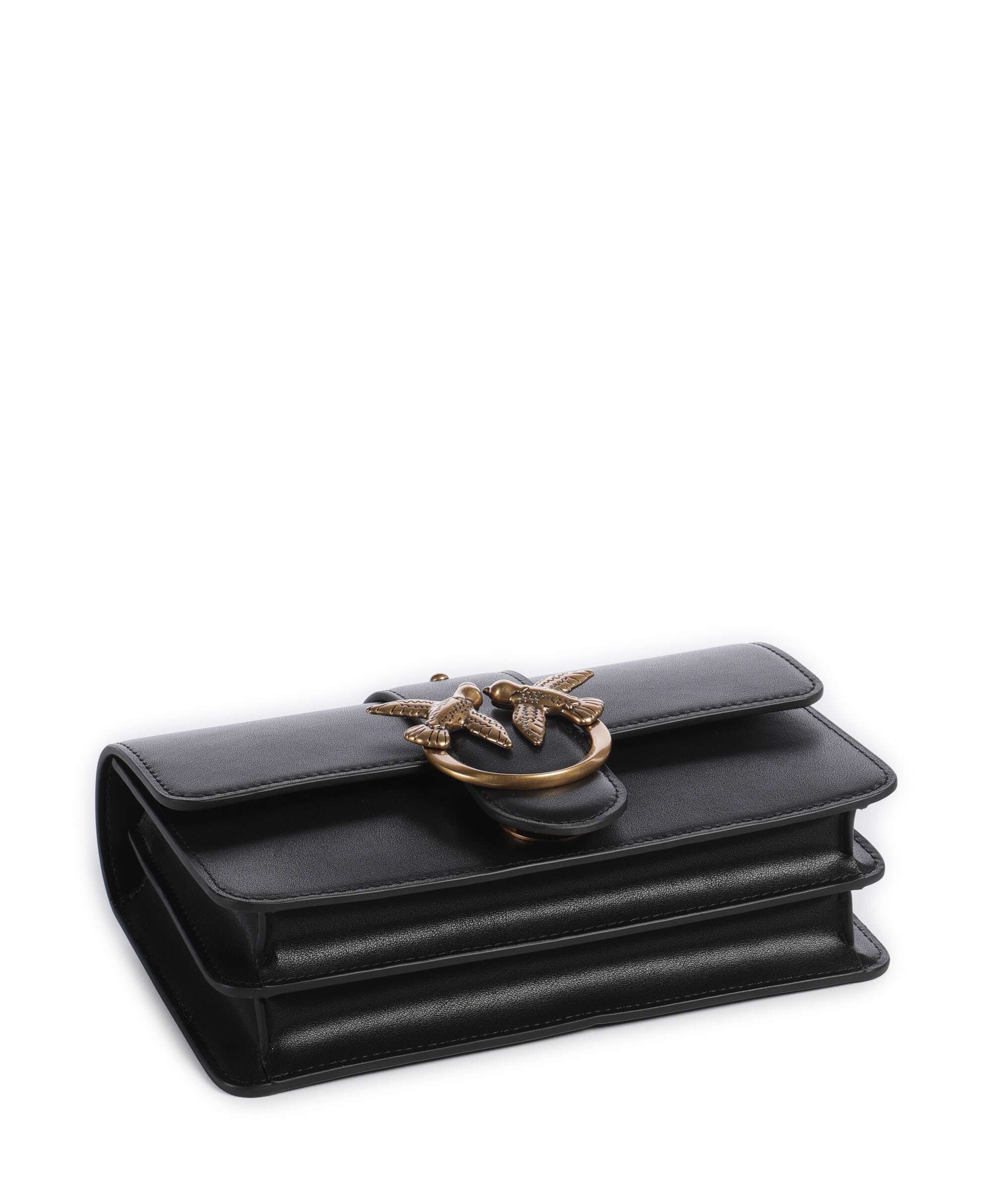 Pinko Love One Mini Crossbody bag nero/antique gold - Image 5