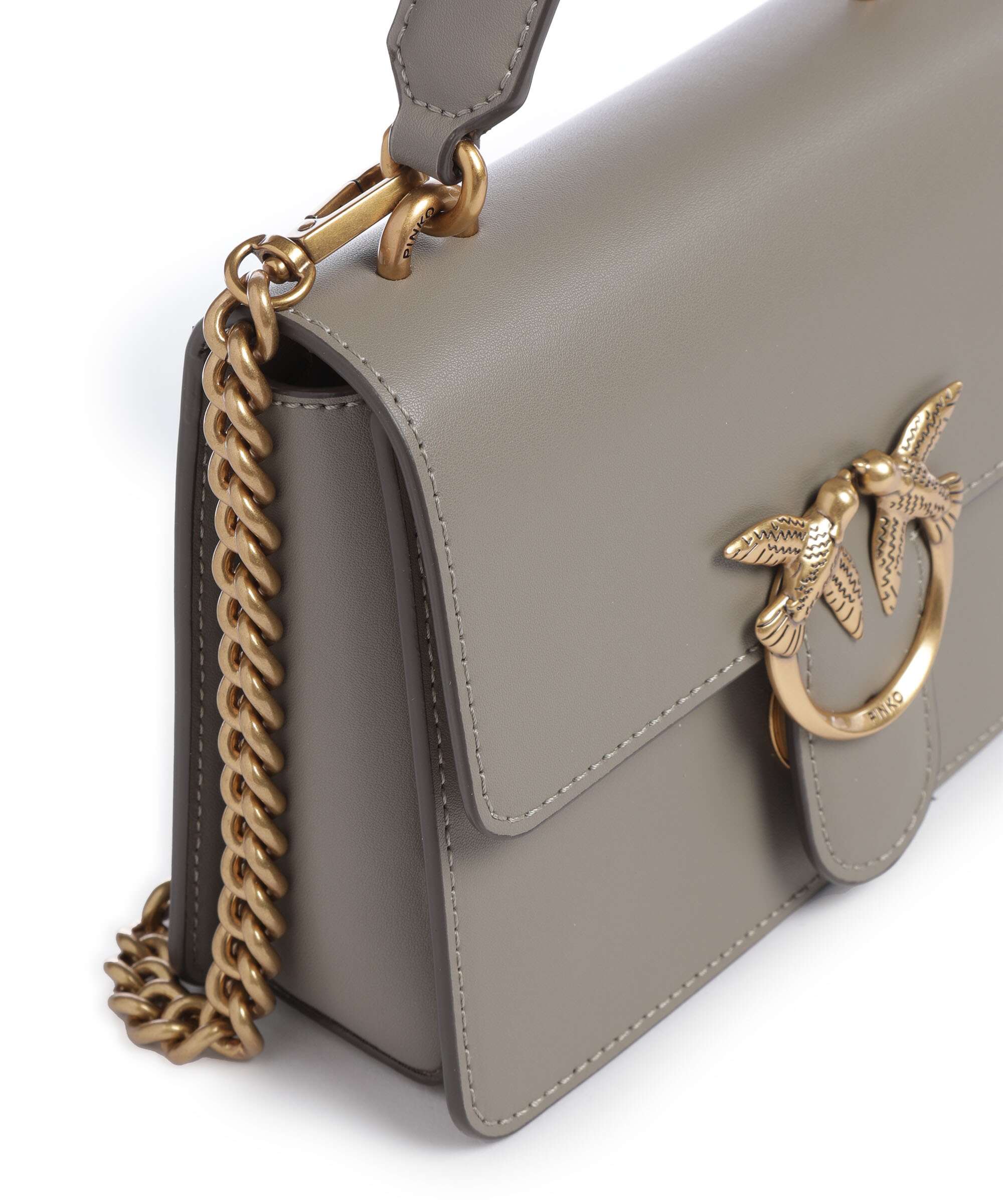 Pinko Love One Mini Handbag noce/antique gold - Image 4