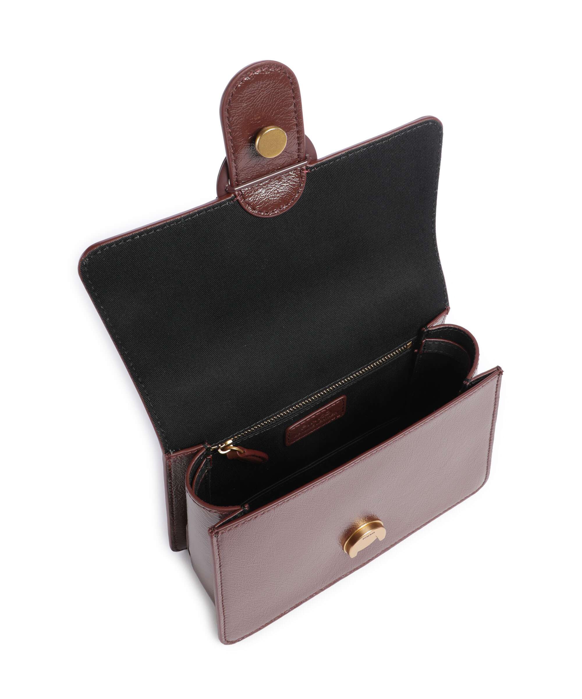 Pinko Love One Mini Handbag burgundy wine - Image 6
