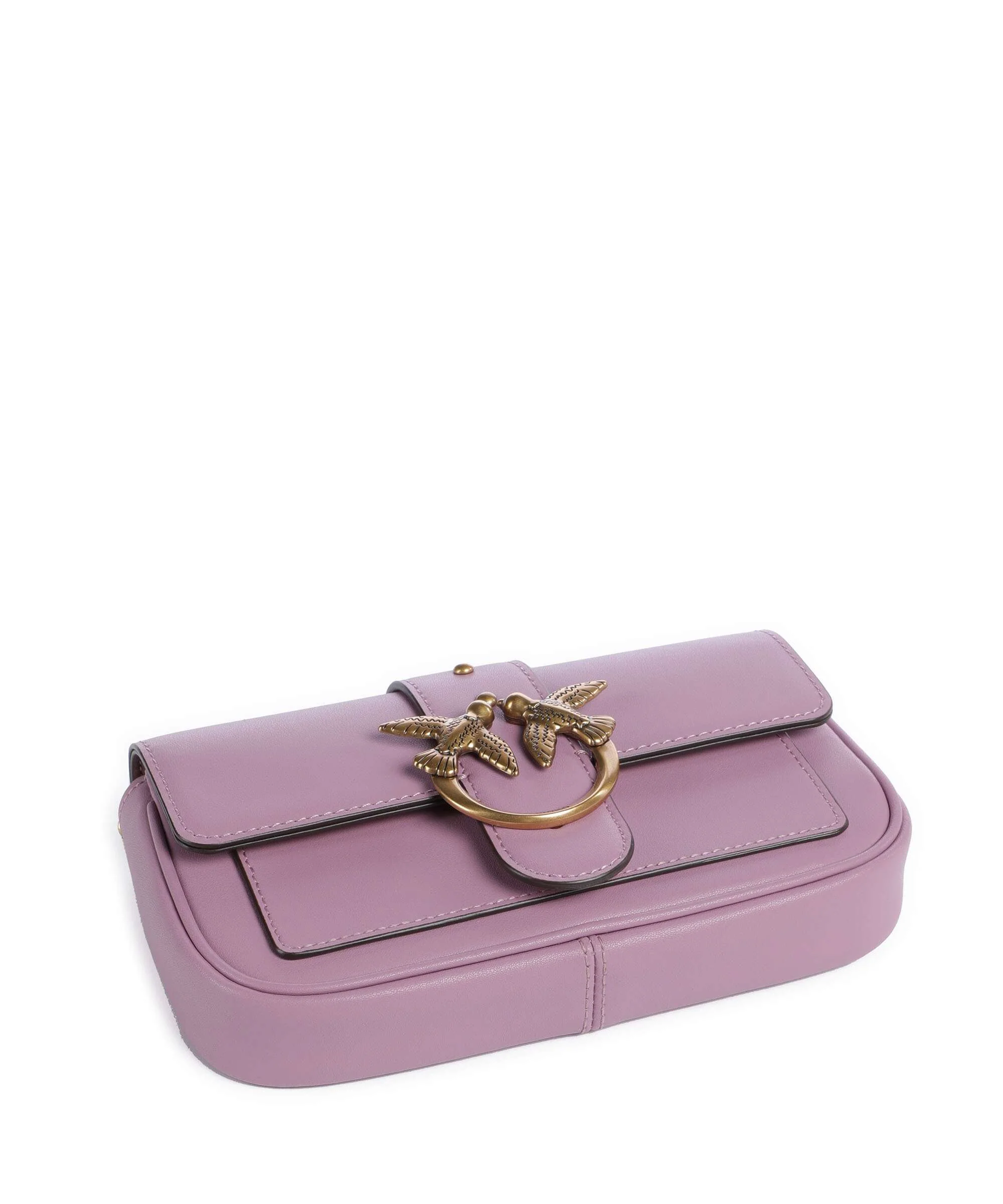 Pinko Love One Pocket Crossbody bag lilla/antique gold - Image 4