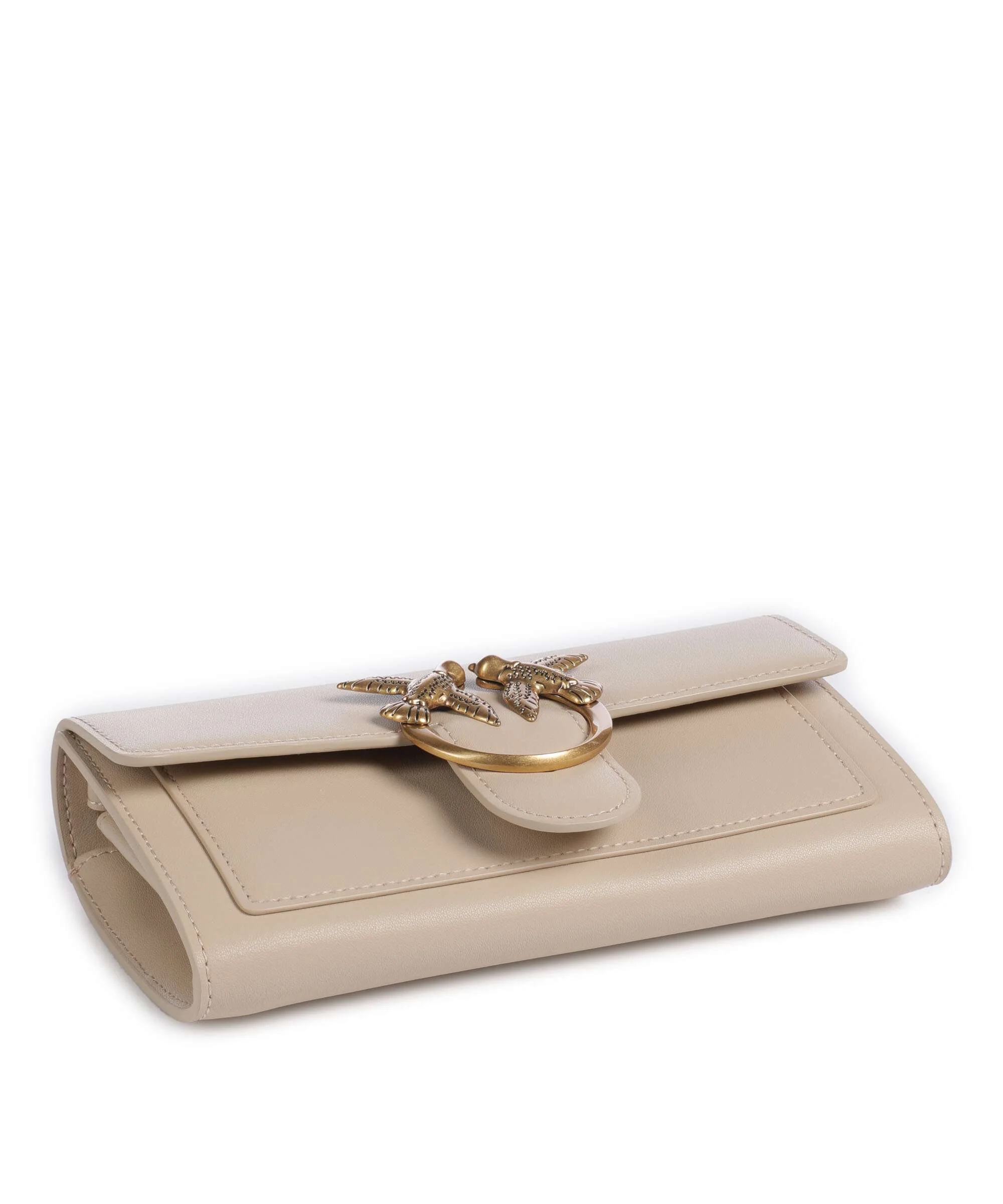 Pinko Love One Wallet beige/grigio fumo/antique gold - Image 5