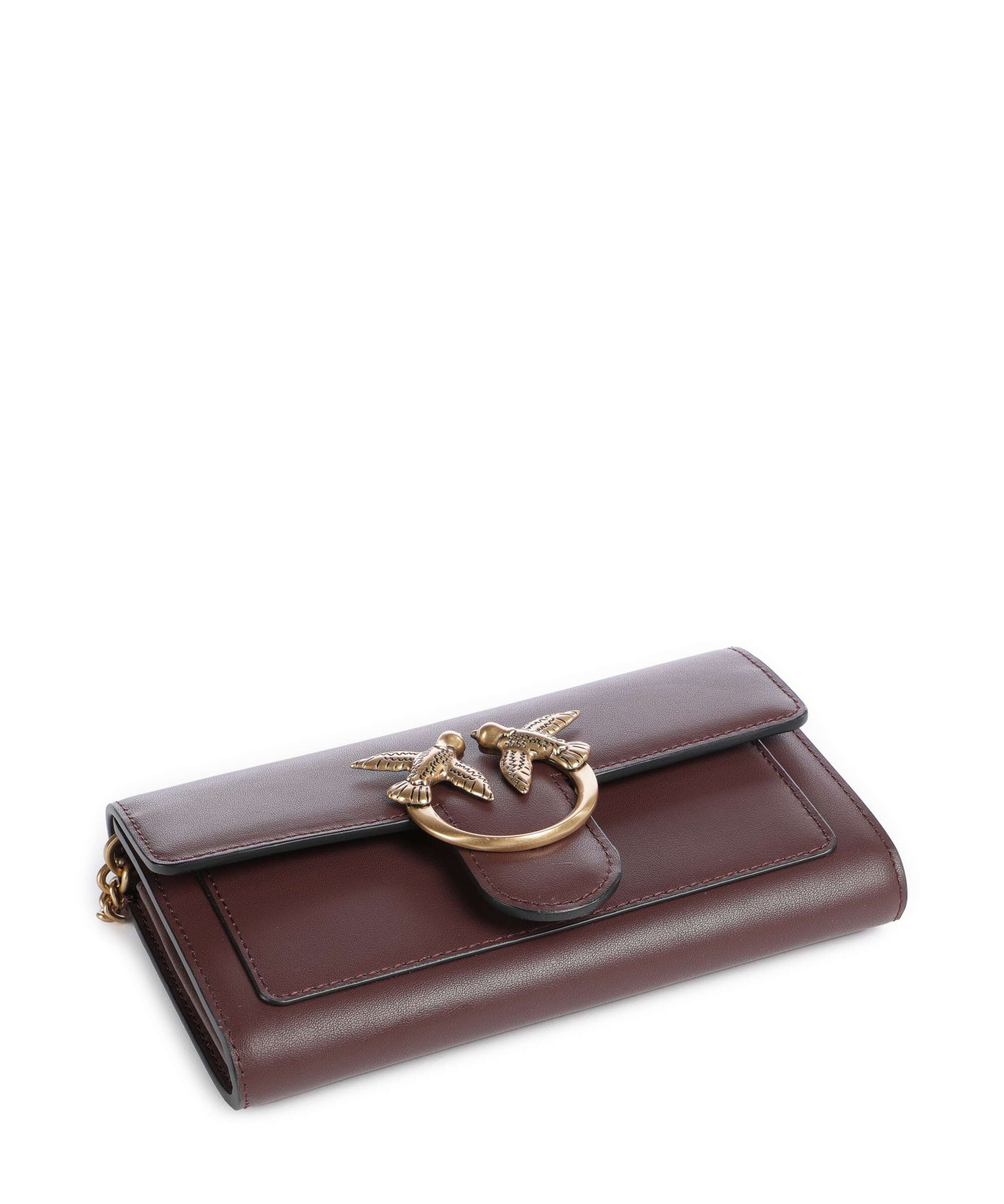 Pinko Love One Wallet cioccolato amaro/antique gold - Image 5