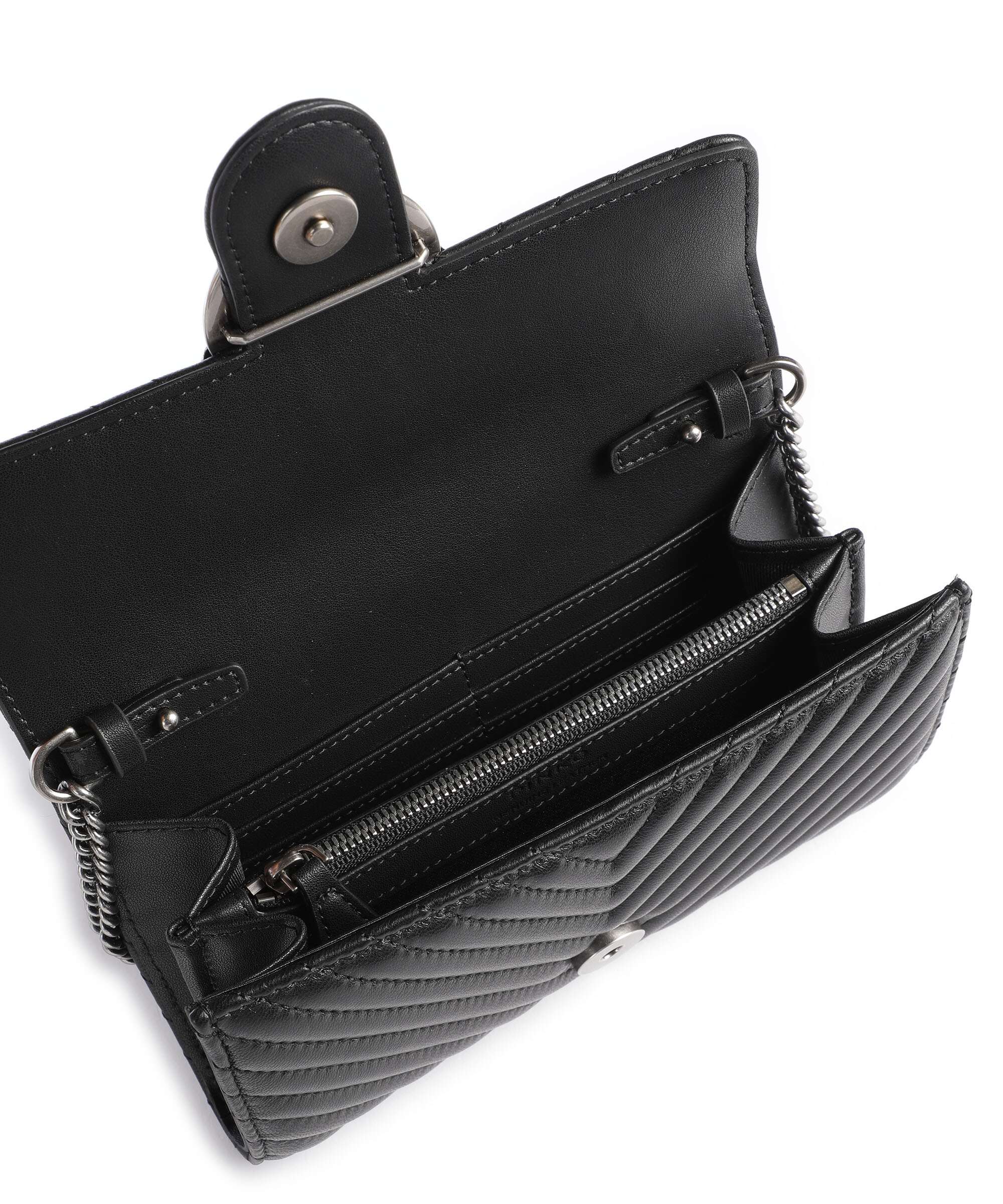 Pinko Love One Wallet nero/old silver - Image 6