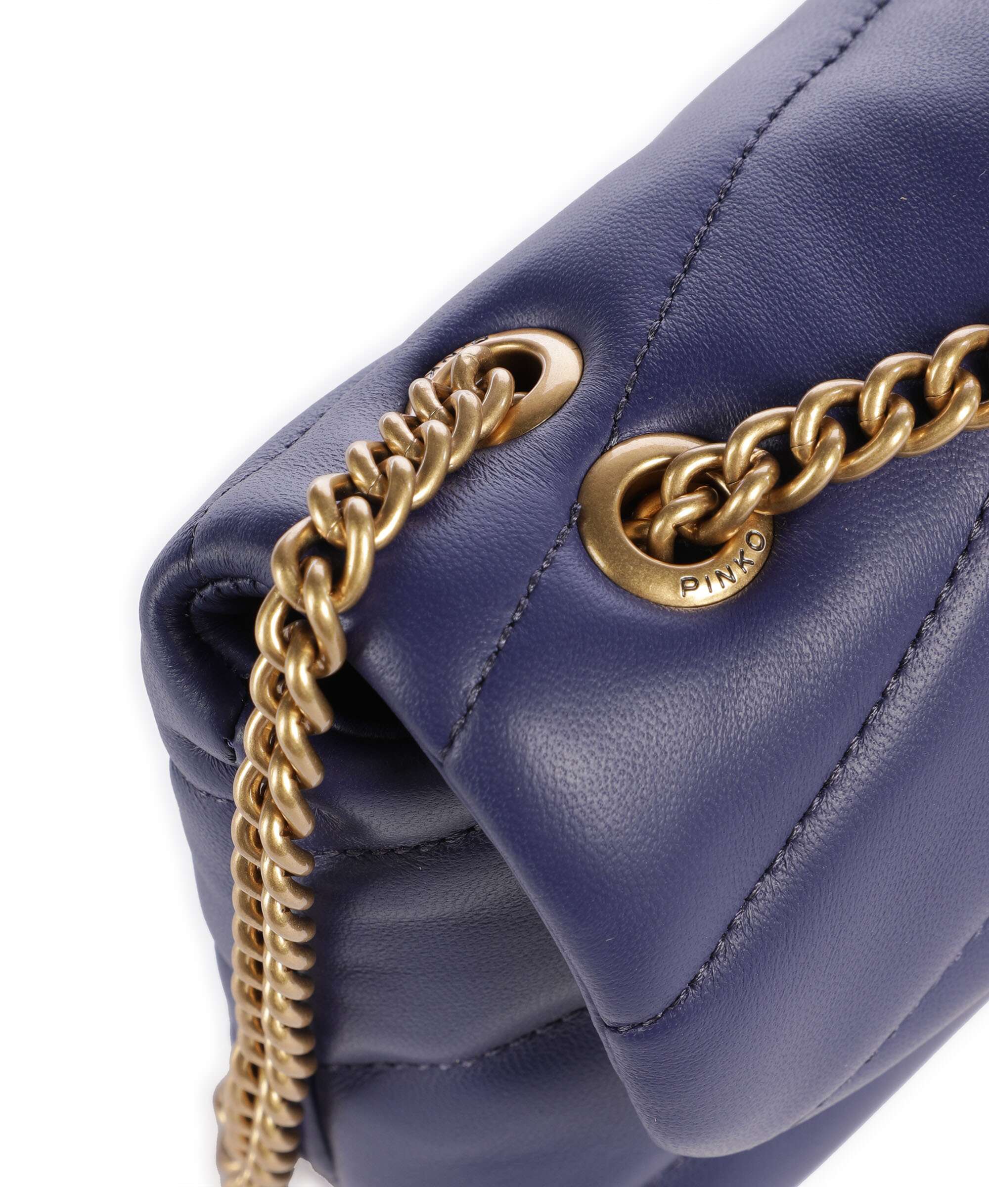 Pinko Love Puff Baby Shoulder bag viola/antique gold - Image 5