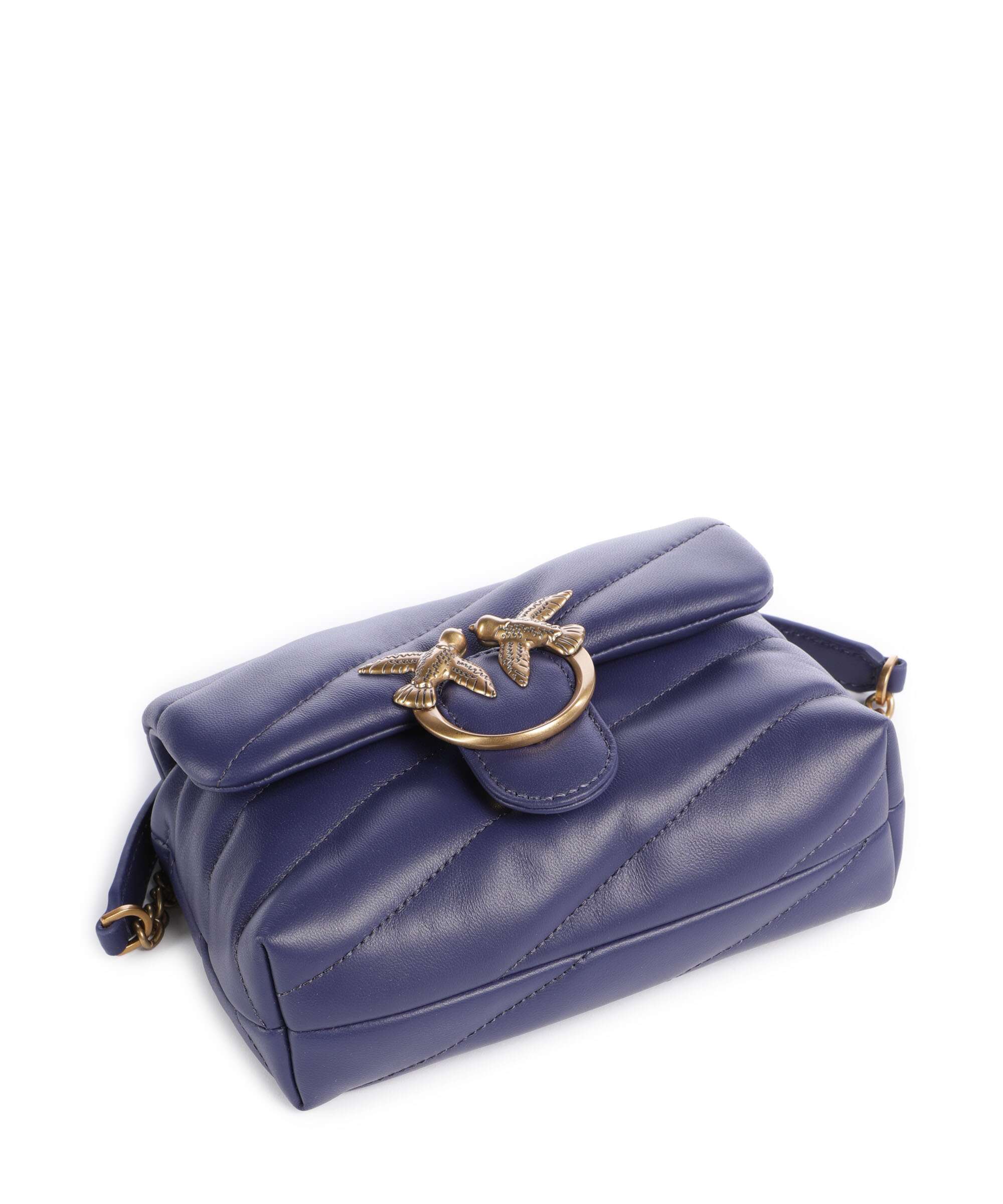 Pinko Love Puff Baby Shoulder bag viola/antique gold - Image 6