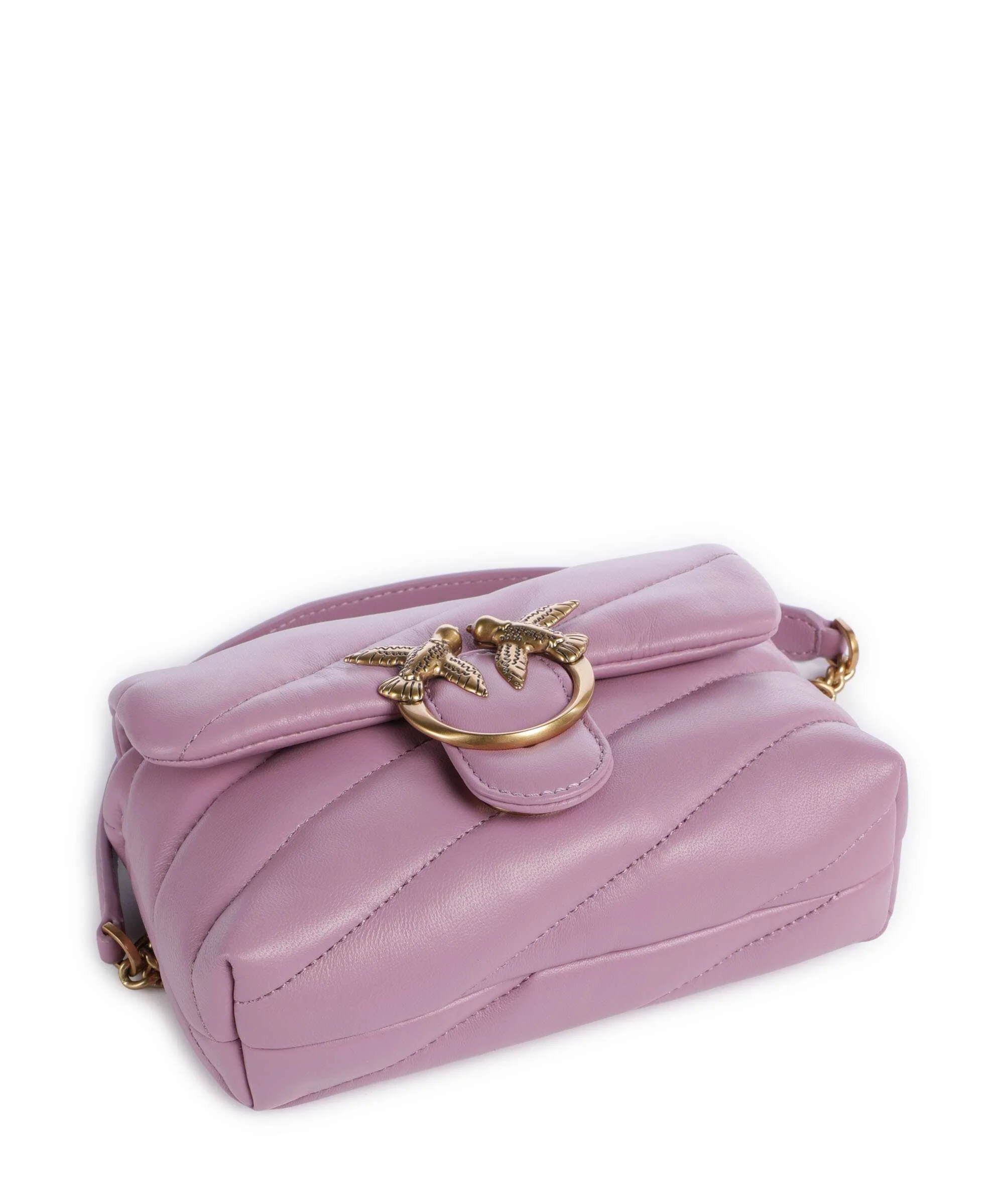 Pinko Love Puff Baby Shoulder bag lilla/antique gold - Image 6