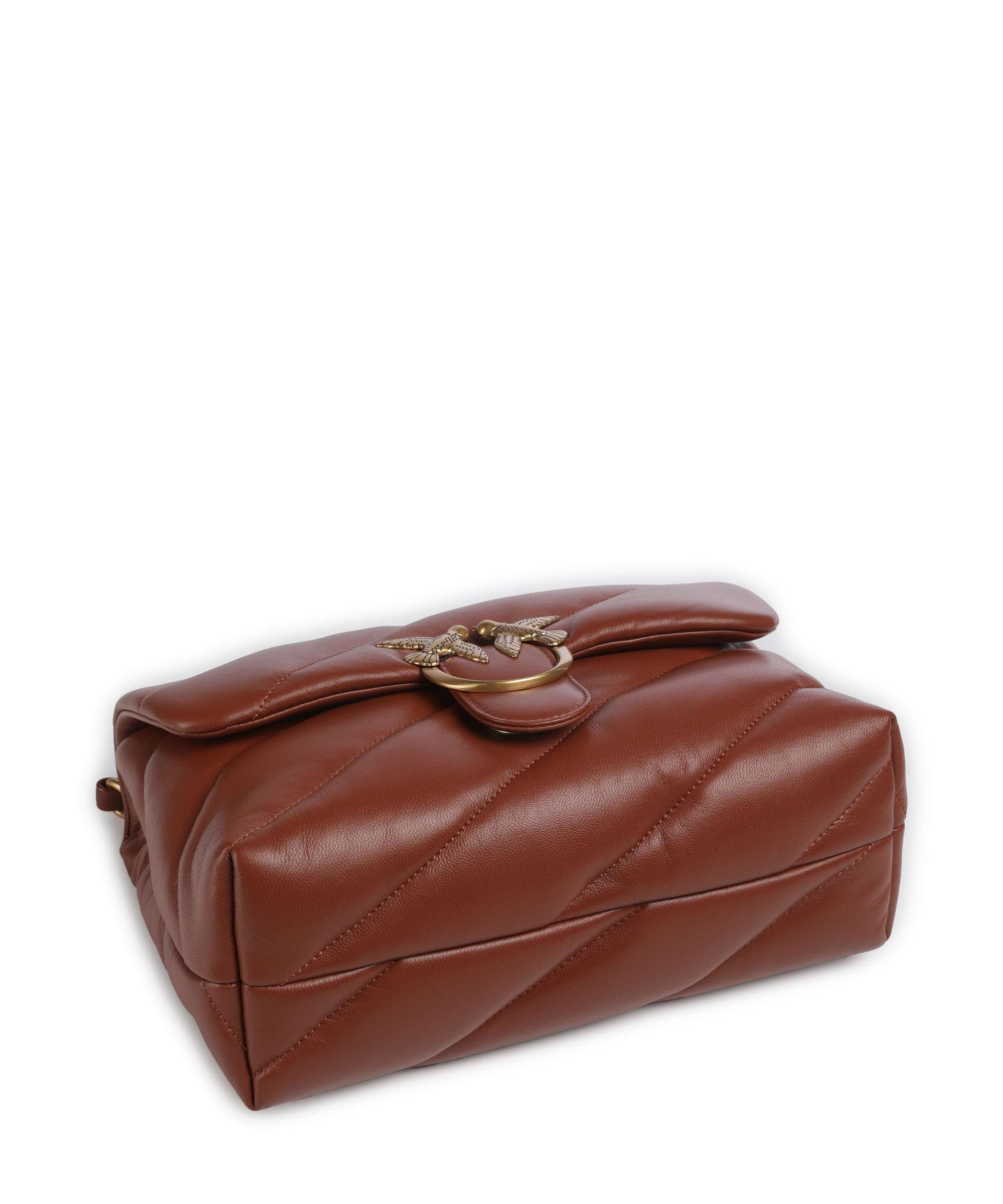 Pinko Love Puff Classic Shoulder bag arabo/antique gold - Image 4