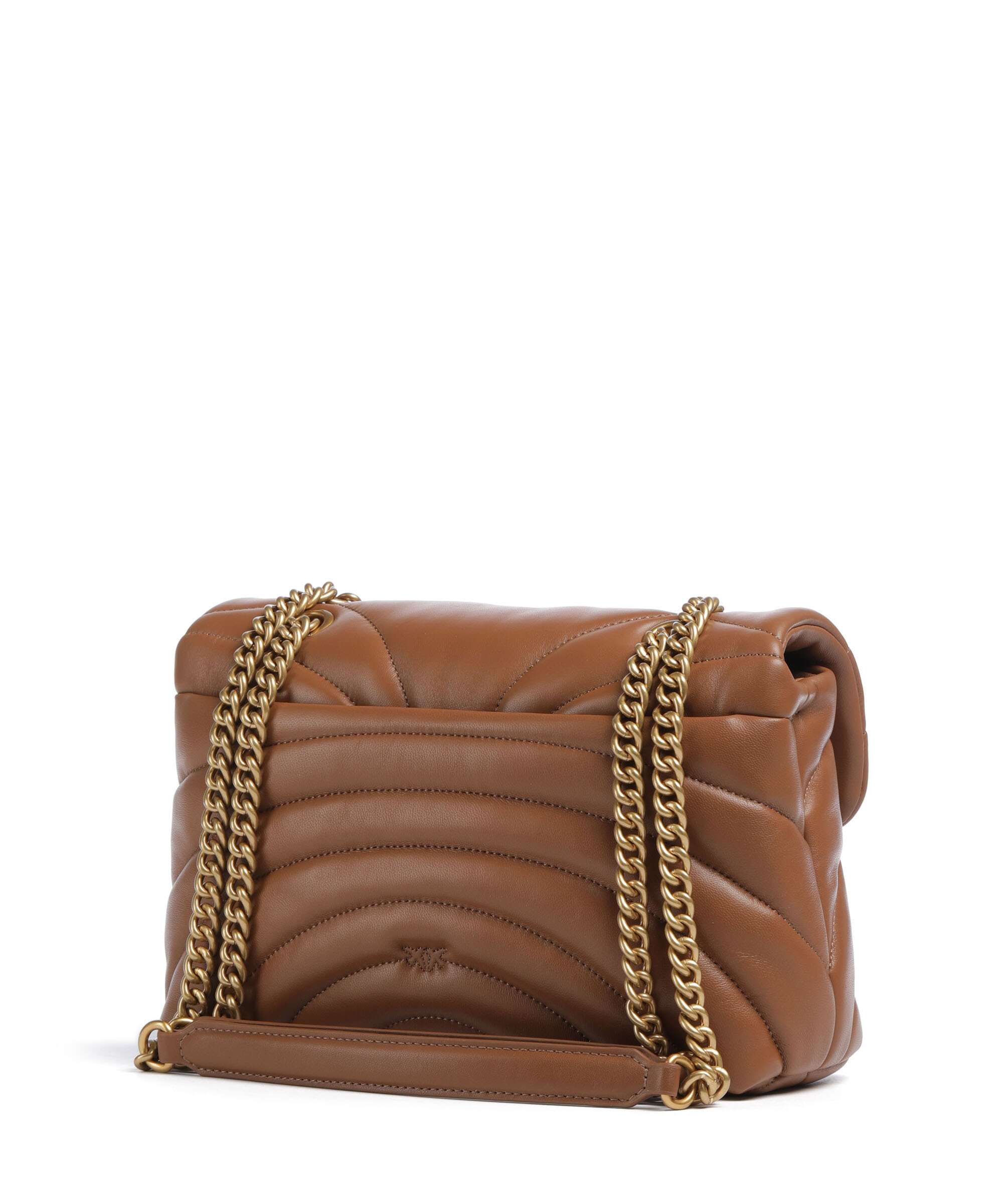 Pinko Love Puff Classic Shoulder bag marrone/leone/antique gold - Image 2