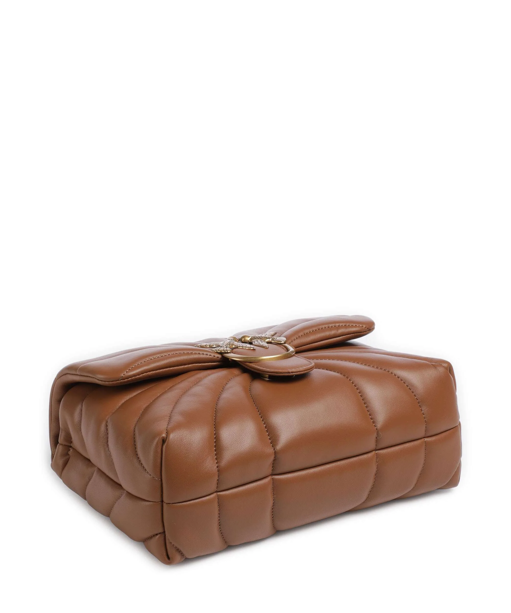 Pinko Love Puff Classic Shoulder bag marrone/leone/antique gold - Image 6
