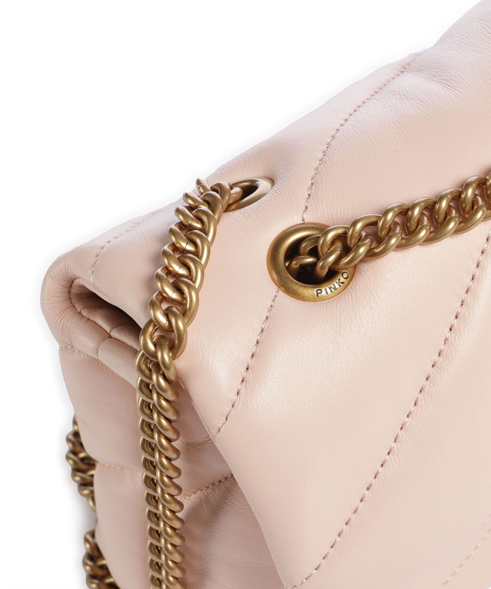 Pinko Love Puff Mini Shoulder bag light pink/antique gold - Image 5