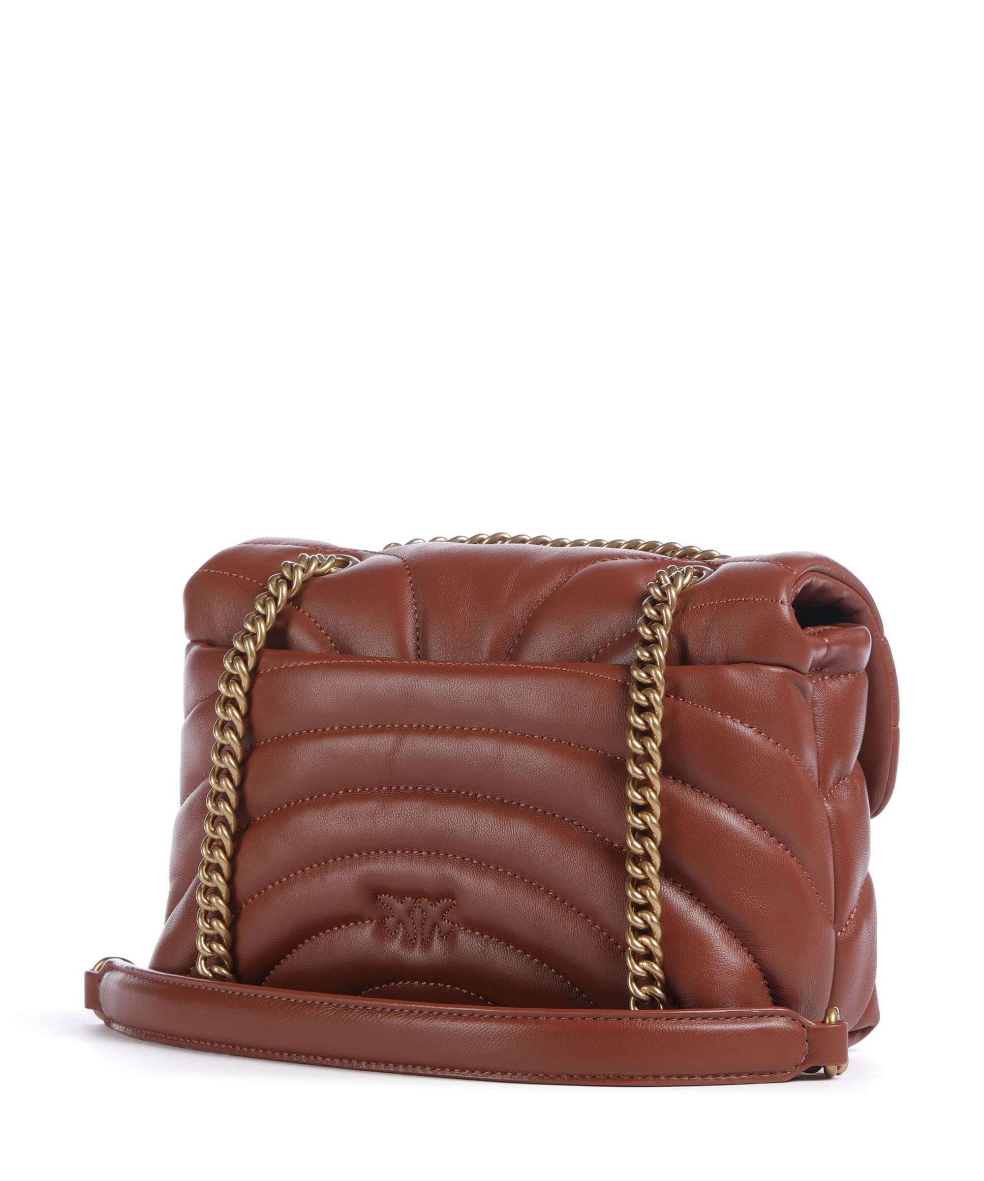 Pinko Love Puff Mini Shoulder bag arabo/antique gold - Image 2