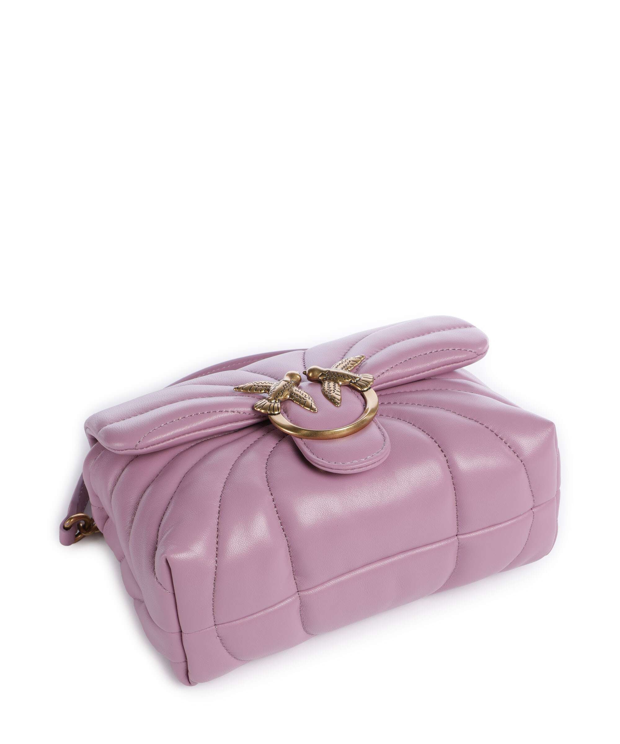 Pinko Love Puff Mini Shoulder bag lilla/antique gold - Image 6