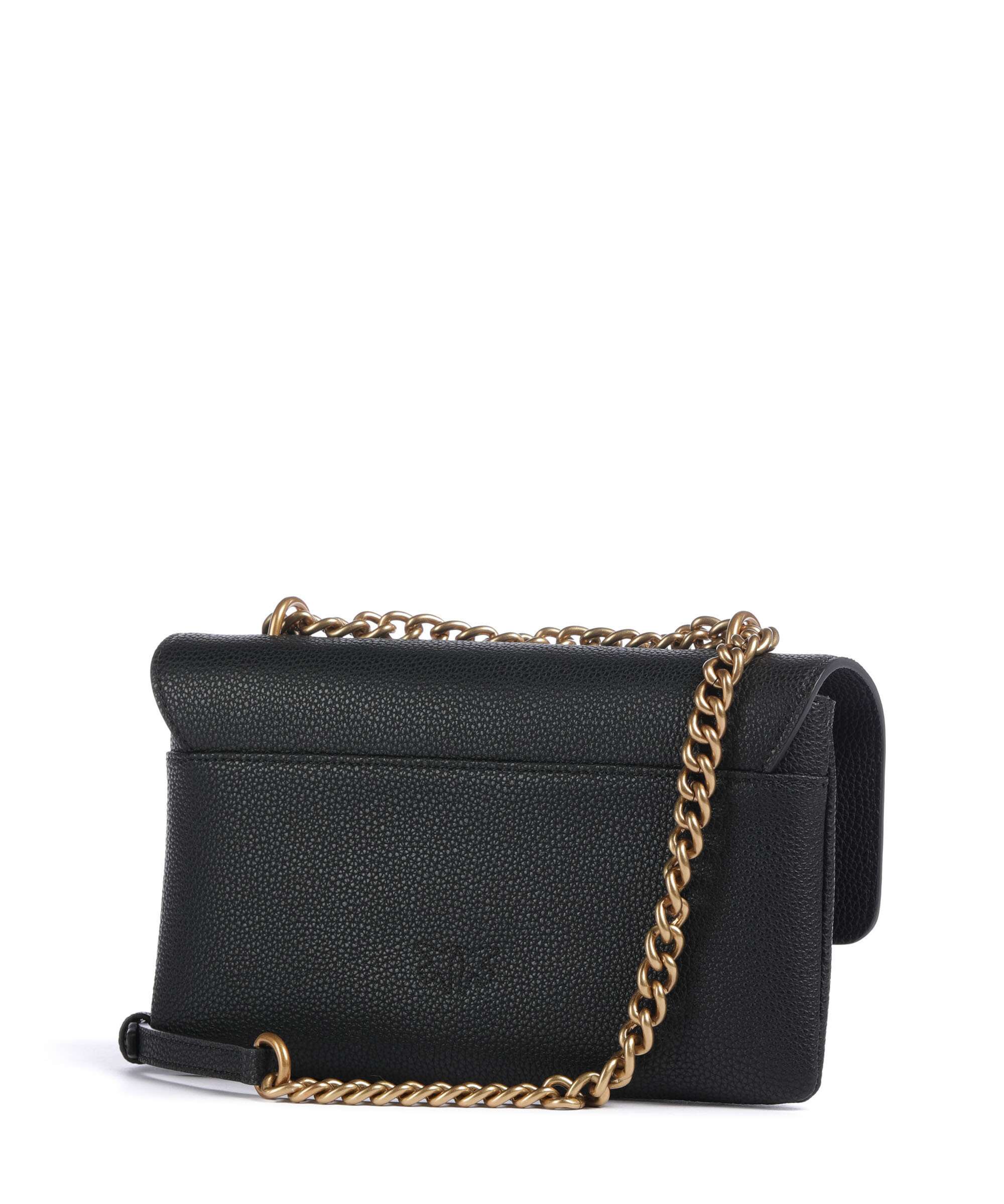 Pinko Love Soft Mini Shoulder bag nero/antique gold - Image 2
