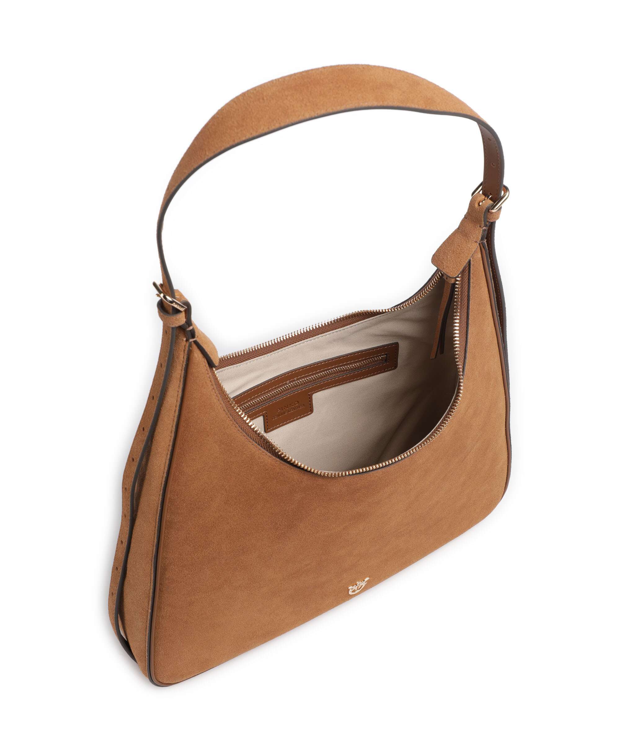Pinko Miss Pinko Classic Hobo bag marrone gold mordore - Image 5