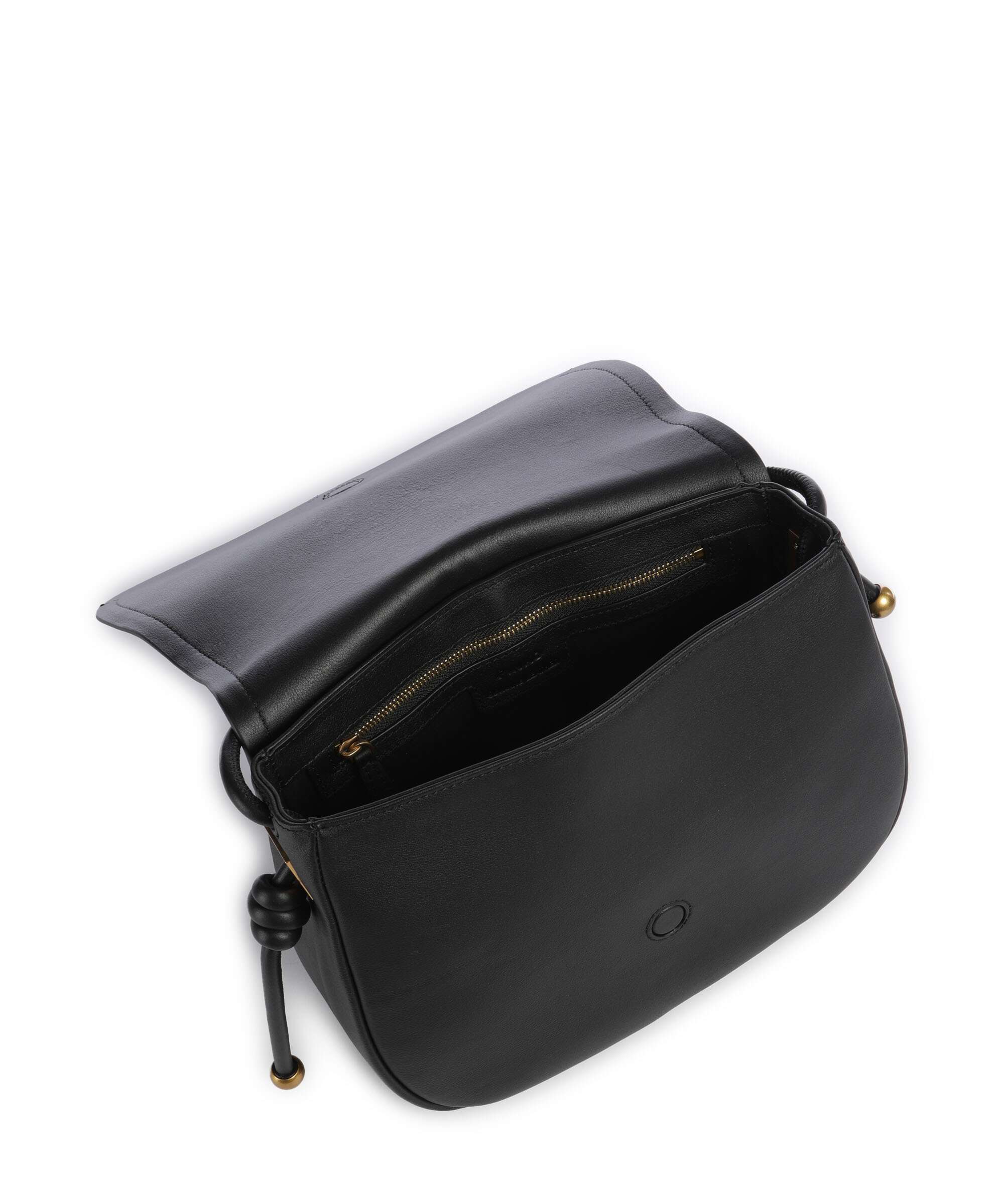 Pinko Saddle Classic Crossbody bag nero/antique gold - Image 6