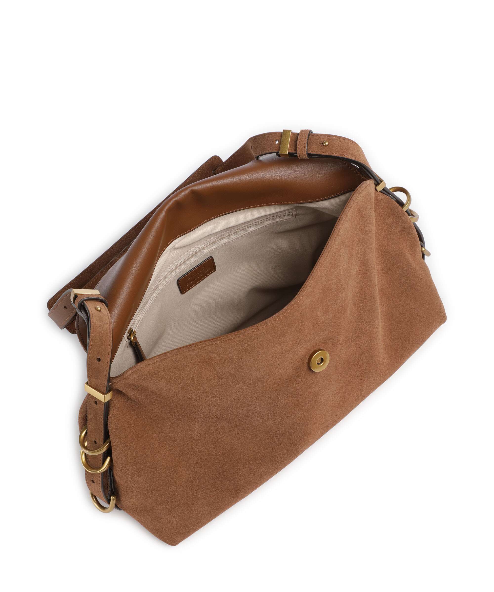 Pinko Saddle Classic Hobo bag marrone/leone/antique gold - Image 5