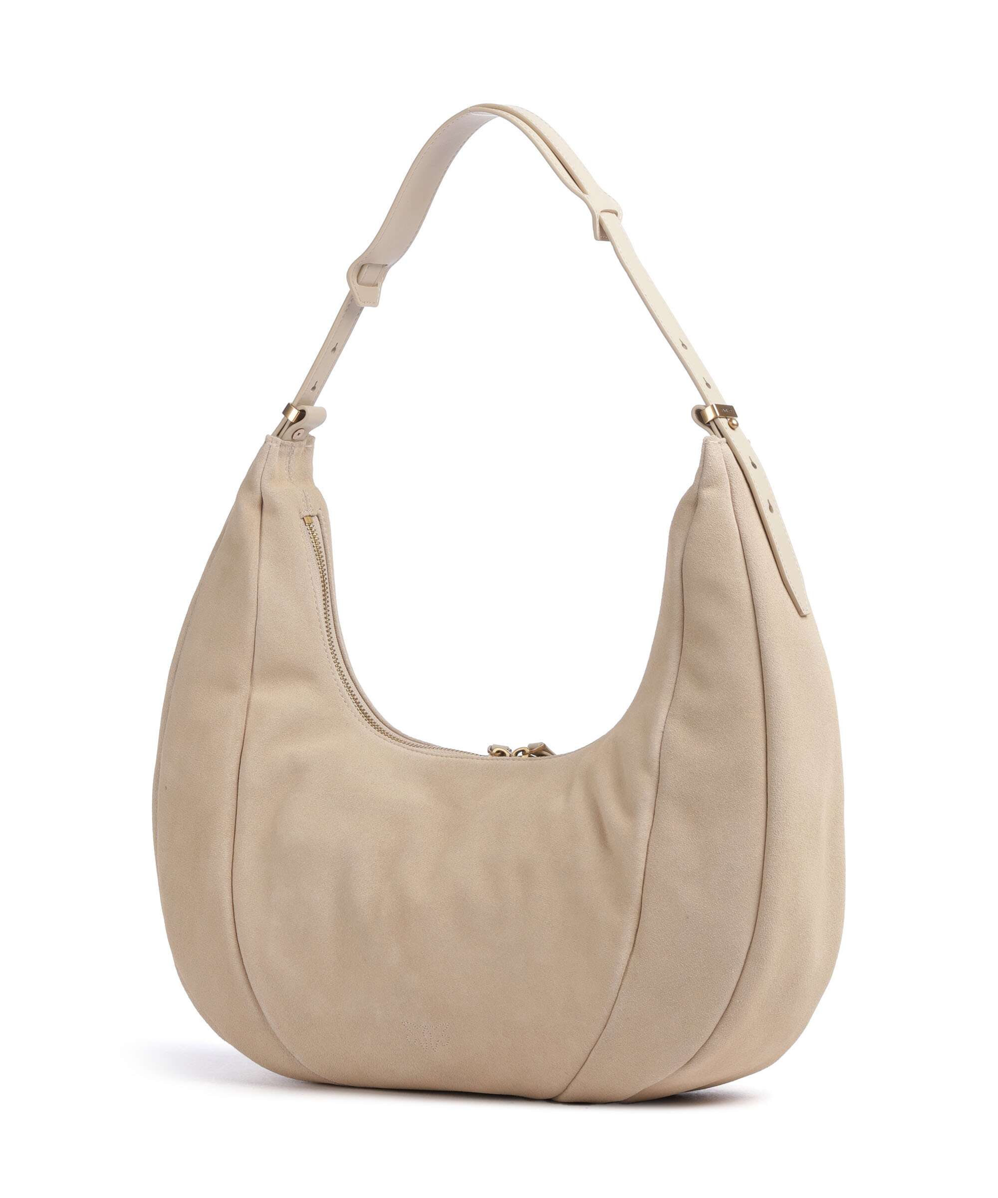 Pinko Slouchy Big Hobo bag beige/grigio fumo/antique gold - Image 2