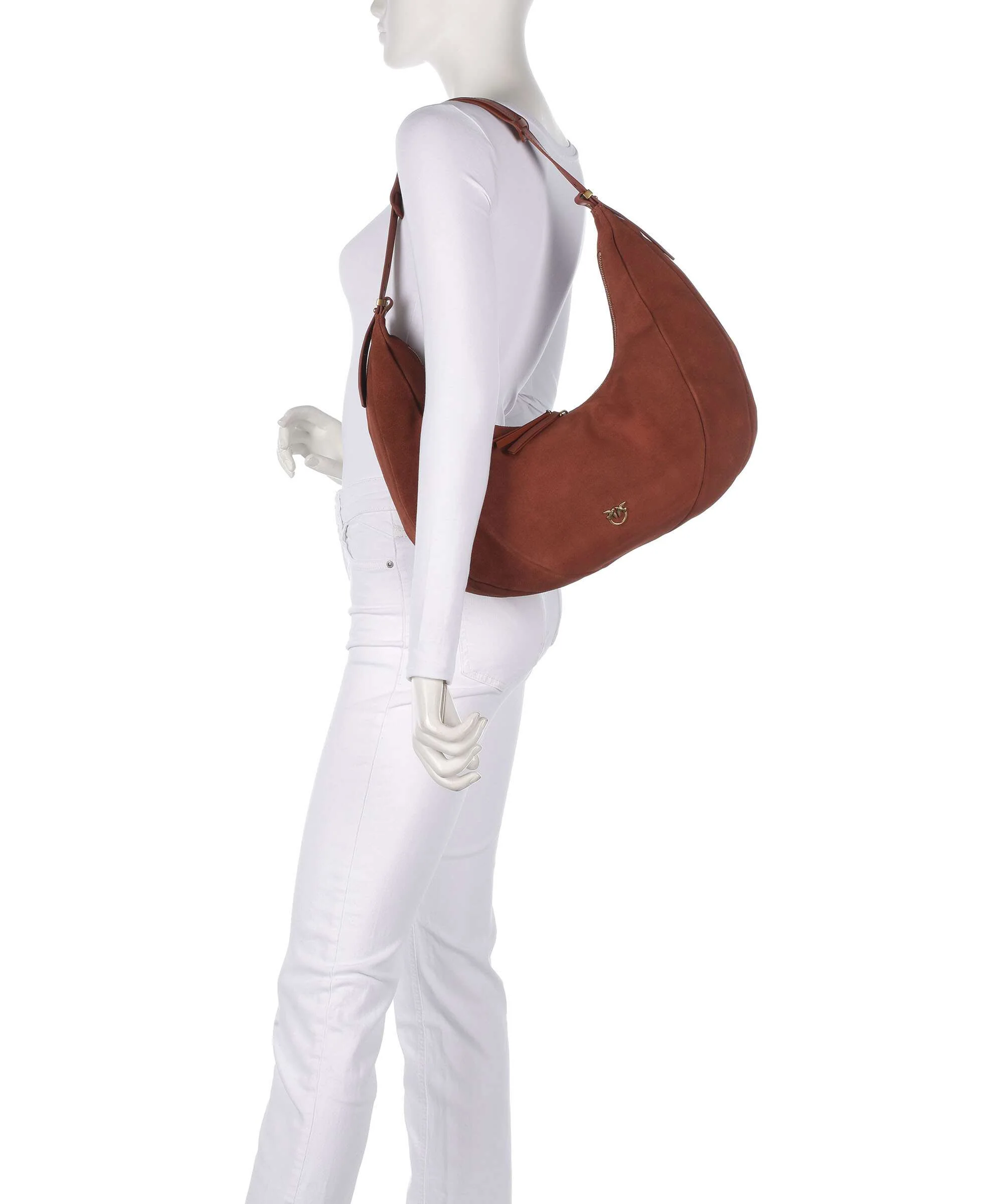 Pinko Slouchy Big Hobo bag arabo/antique gold - Image 3