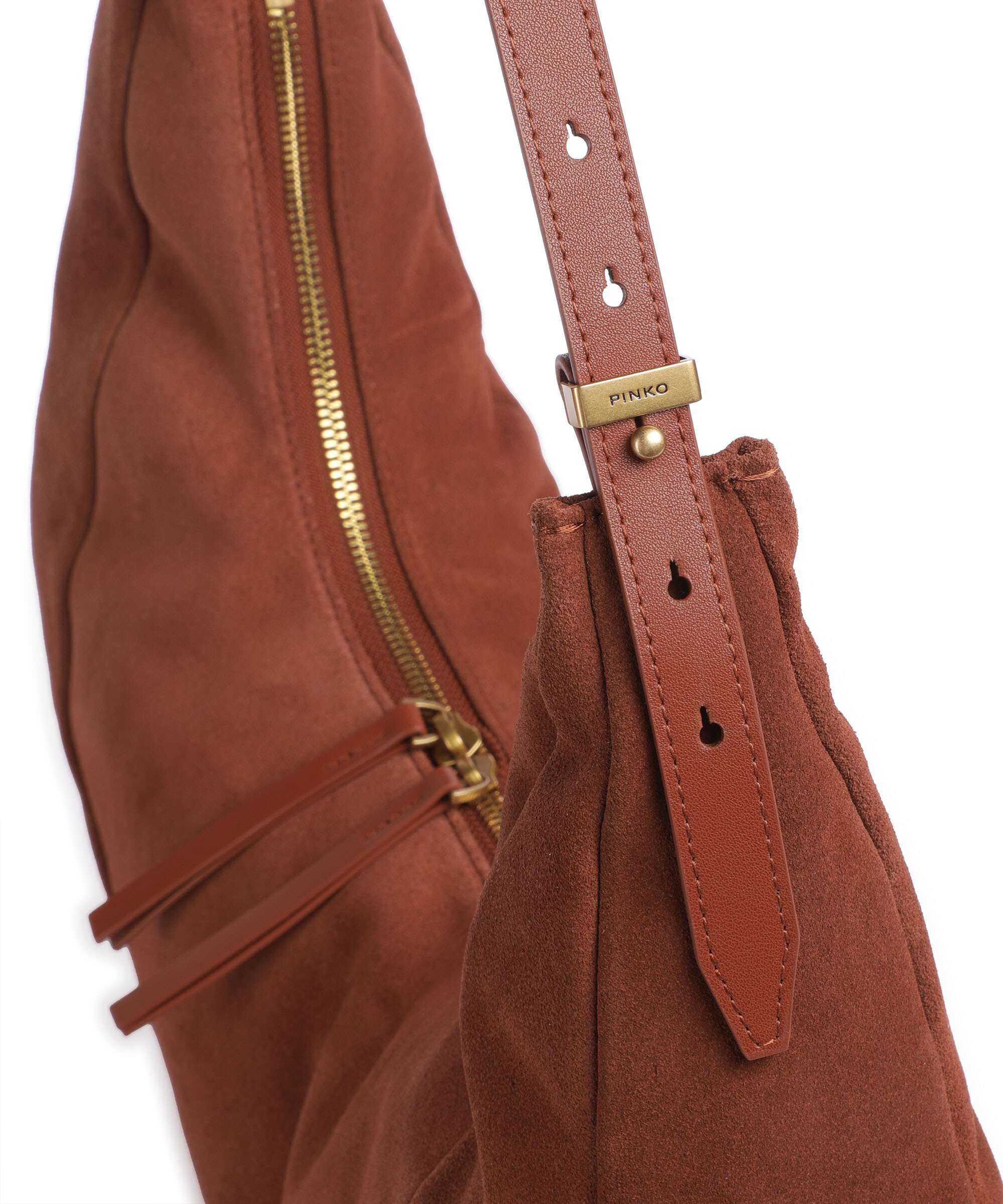 Pinko Slouchy Big Hobo bag arabo/antique gold - Image 4