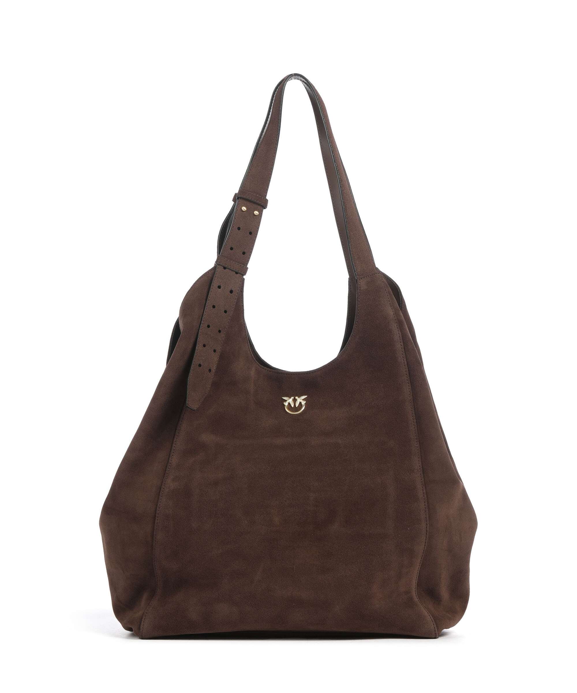 Pinko Tote bag marrone castano/matt gold - Image 2