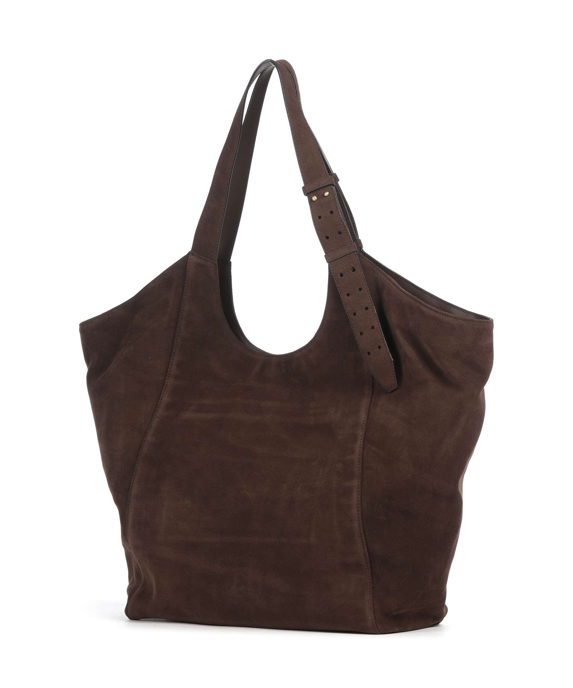 Pinko Tote bag marrone castano/matt gold - Image 4