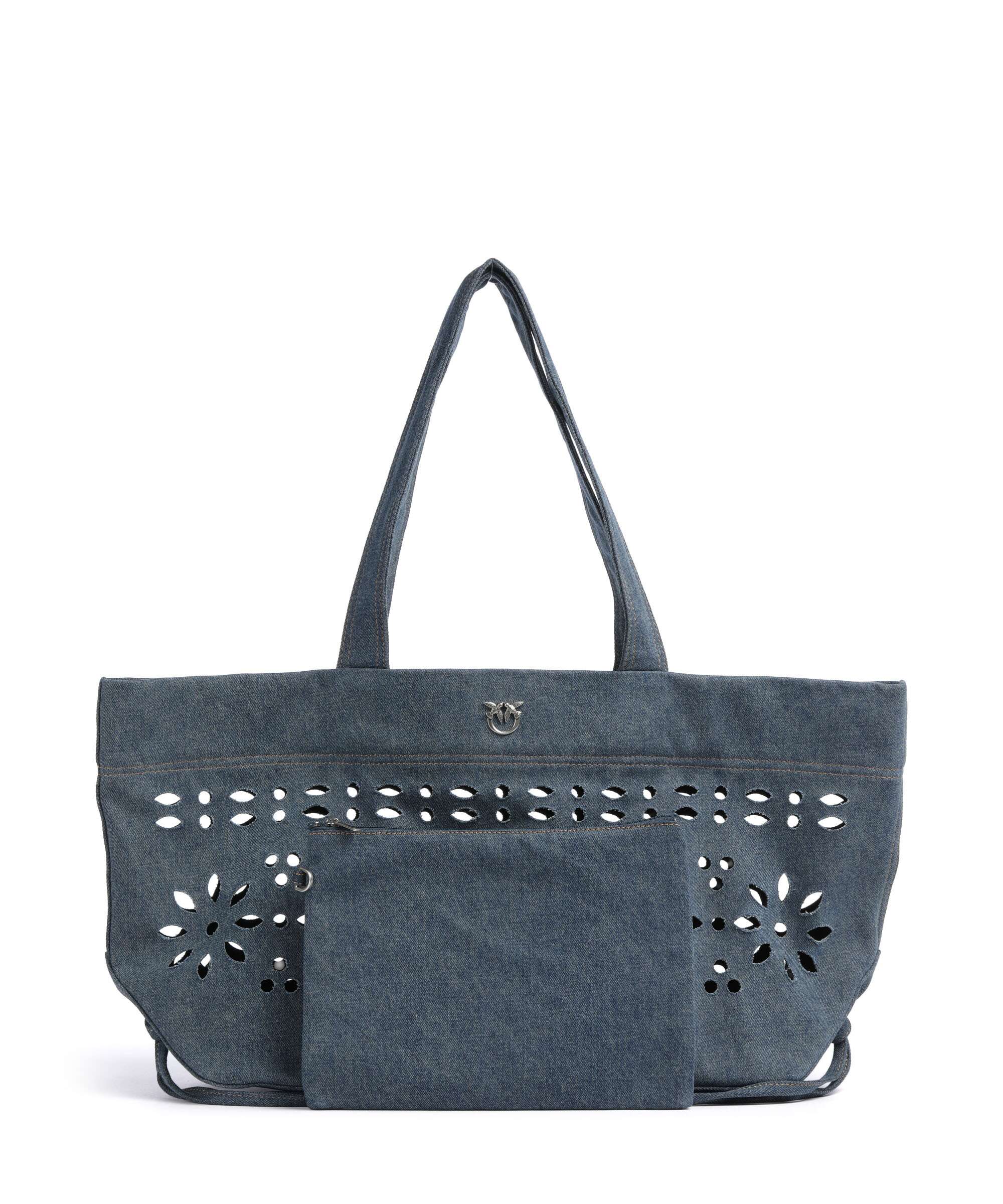 Pinko Tote bag lavaggio marmorizzato/old nick - Image 4