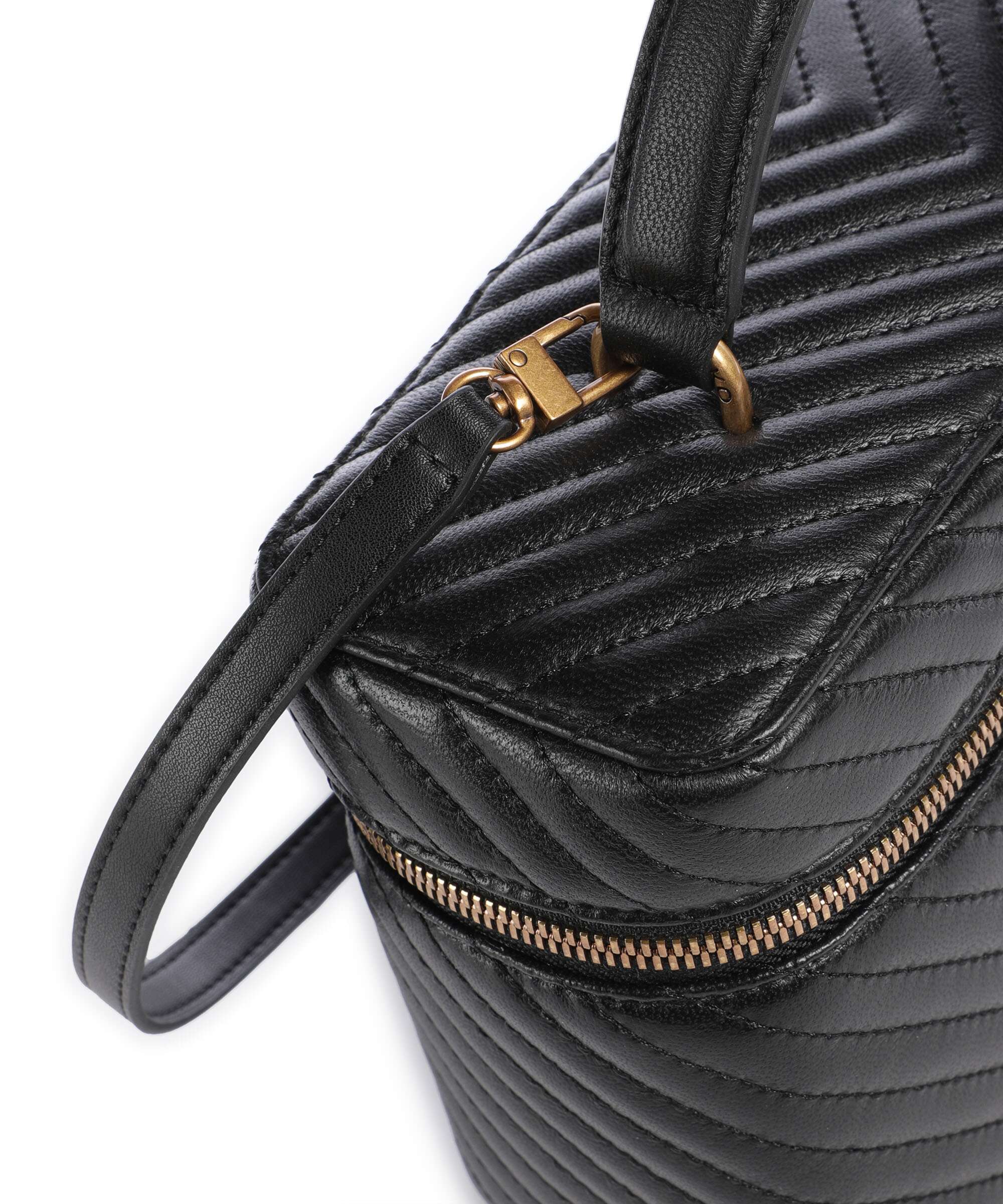 Pinko Vanity Classic Handbag nero/antique gold - Image 4