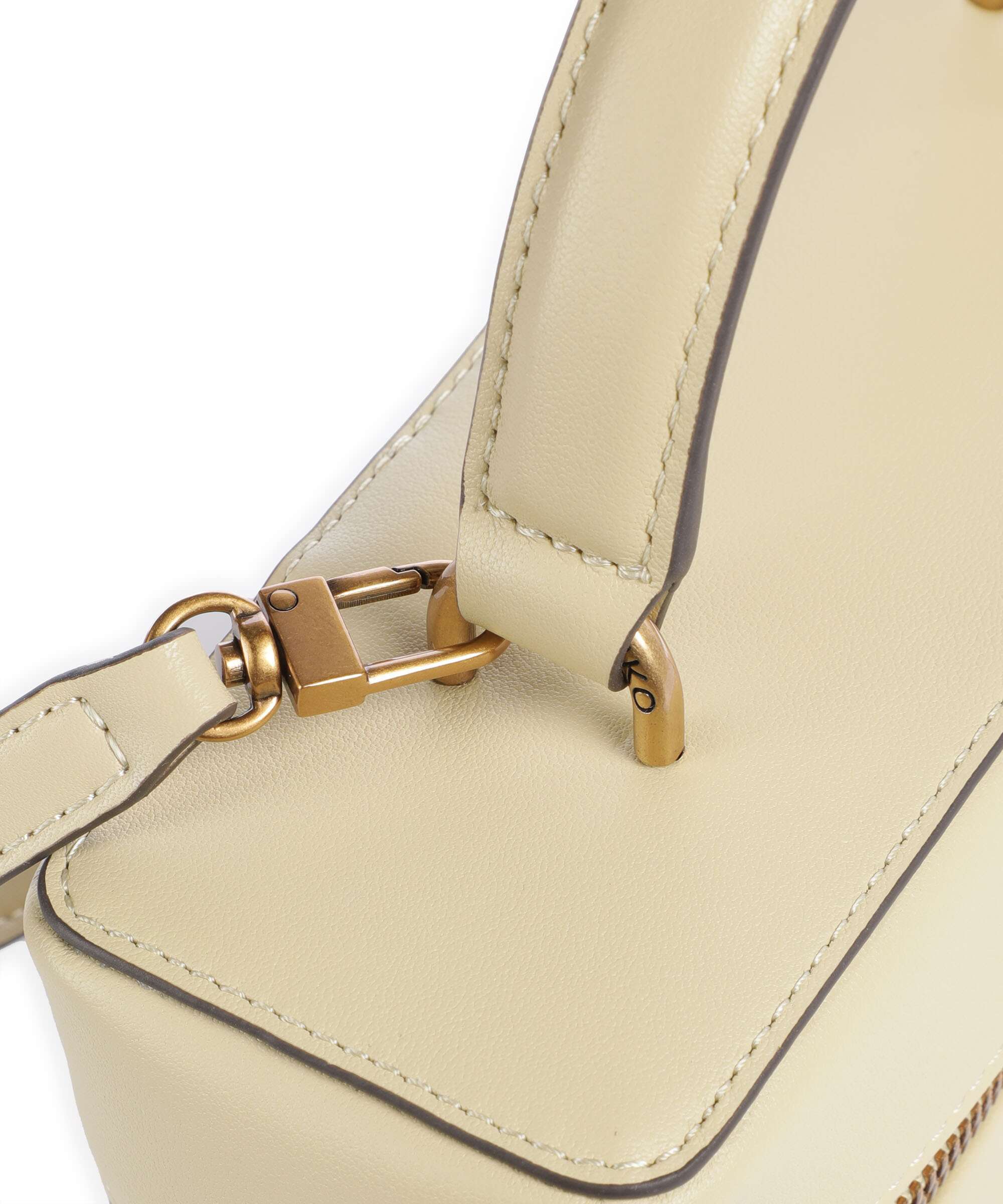 Pinko Vanity Mini Crossbody bag giallo vaniglia/antique gold - Image 4