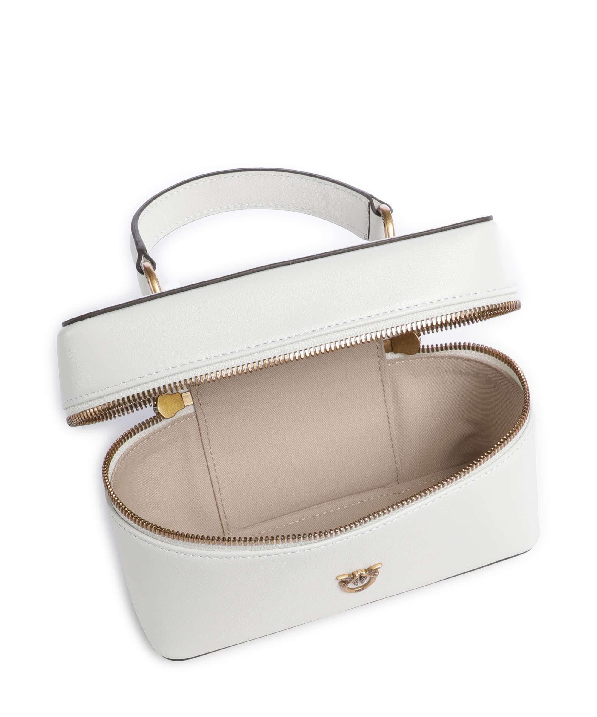 Pinko Vanity Mini Crossbody bag bianco nembo/antique gold - Image 6